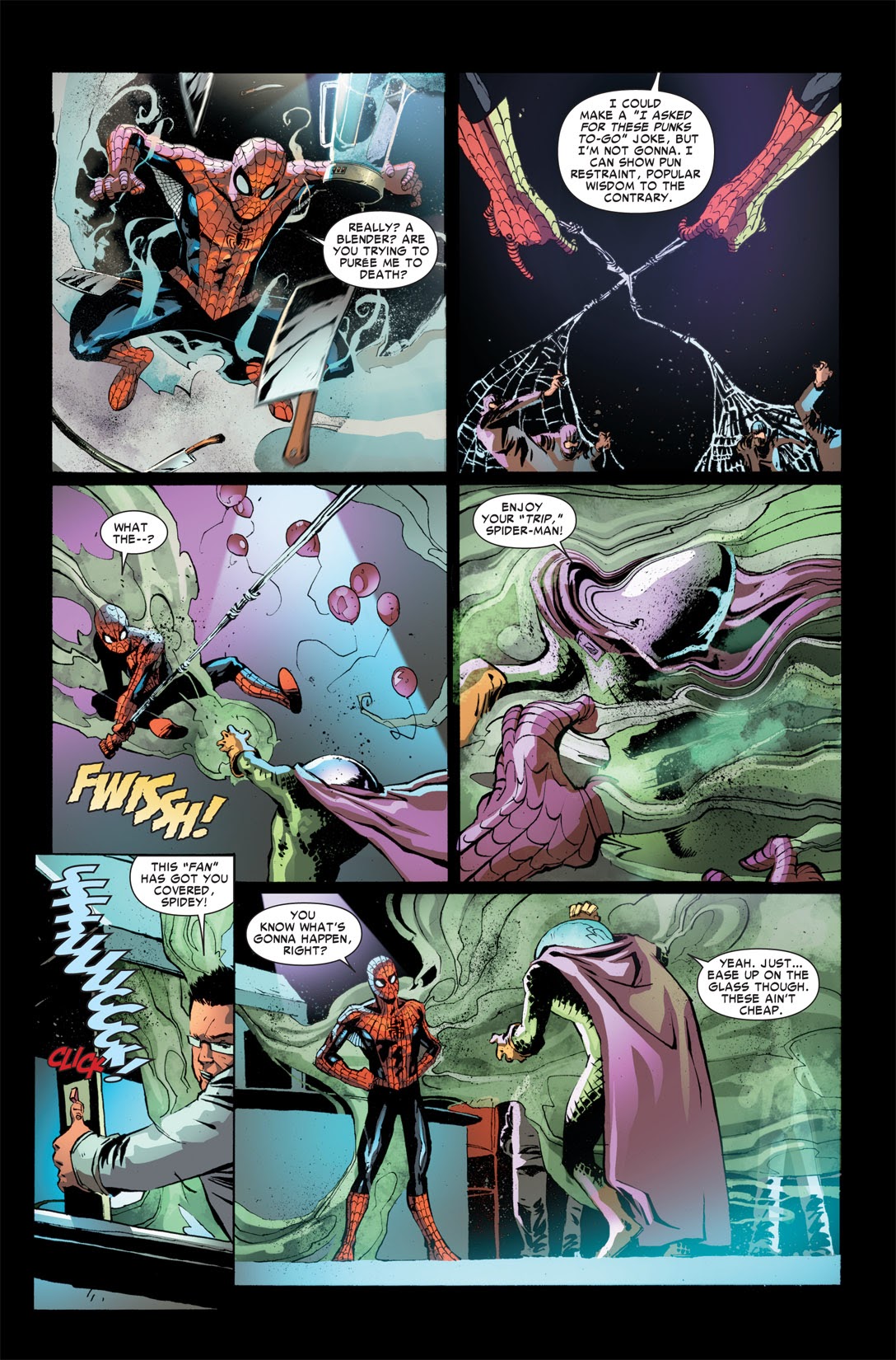 Read online Spider-Man: A Meal to Die For comic -  Issue # Full - 11