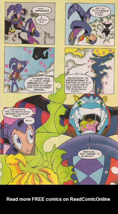 Read online NiGHTS into Dreams... comic -  Issue #6 - 17