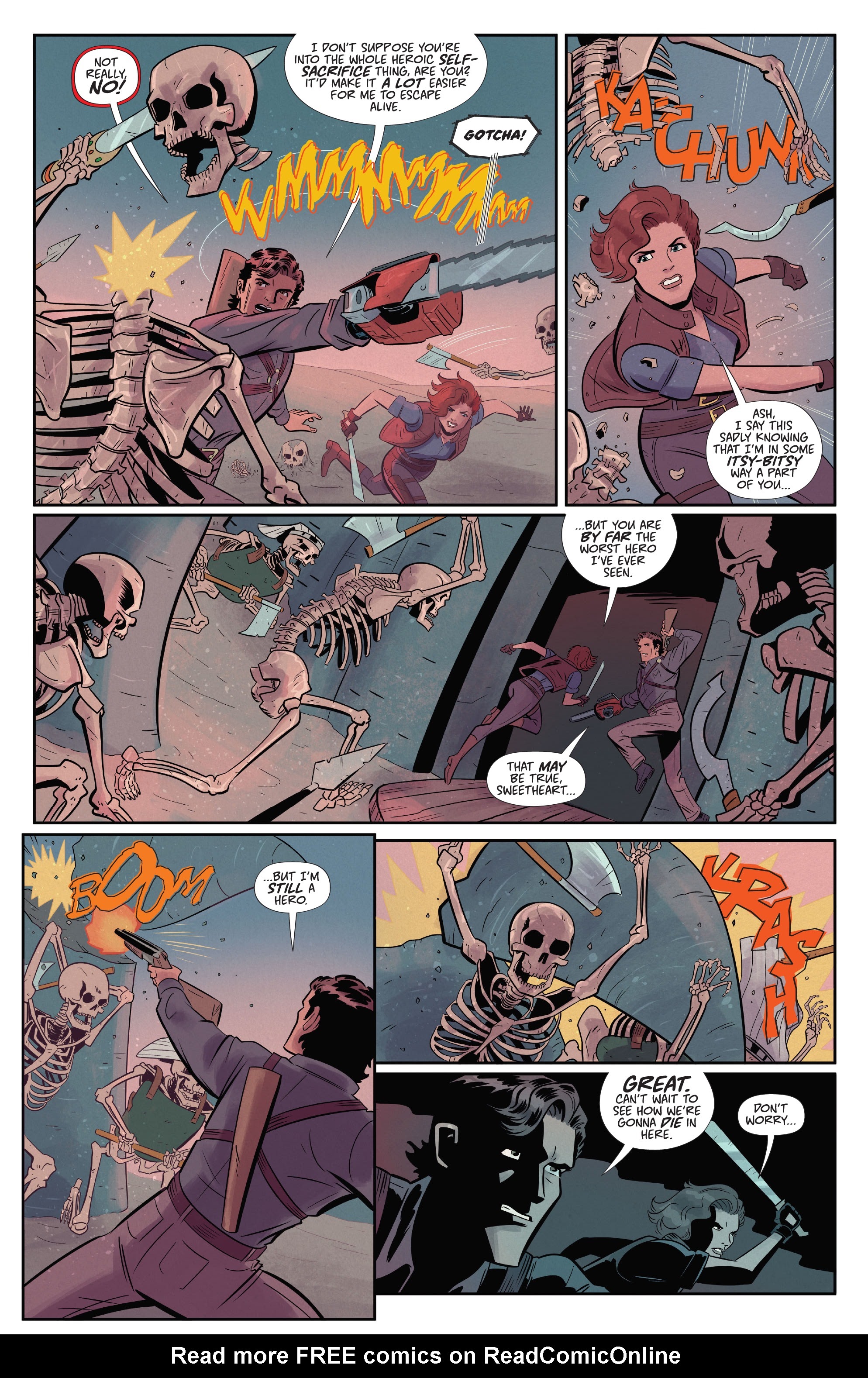 Read online Death To The Army of Darkness comic -  Issue #4 - 8