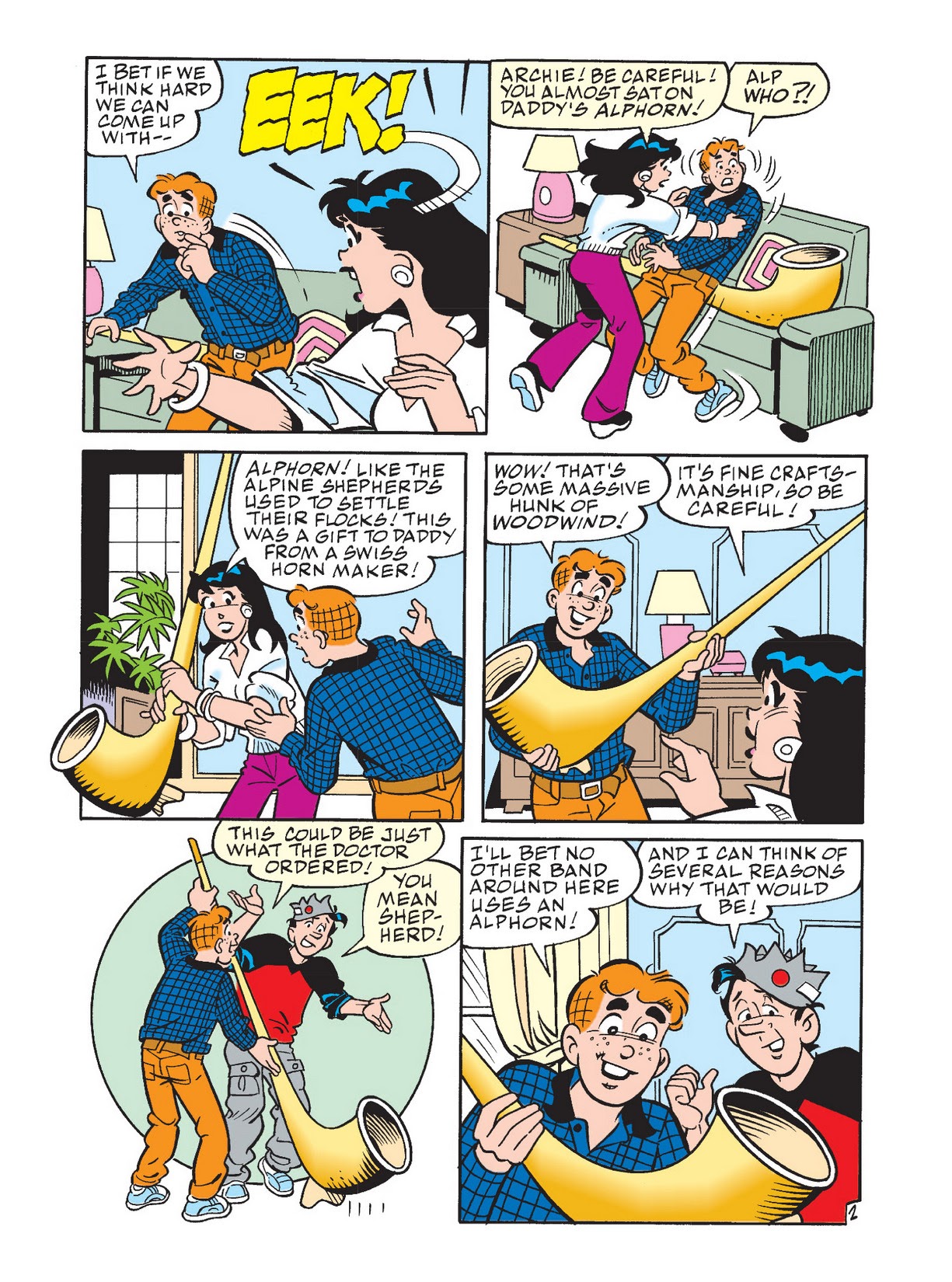 Read online Archie's Double Digest Magazine comic -  Issue #232 - 123