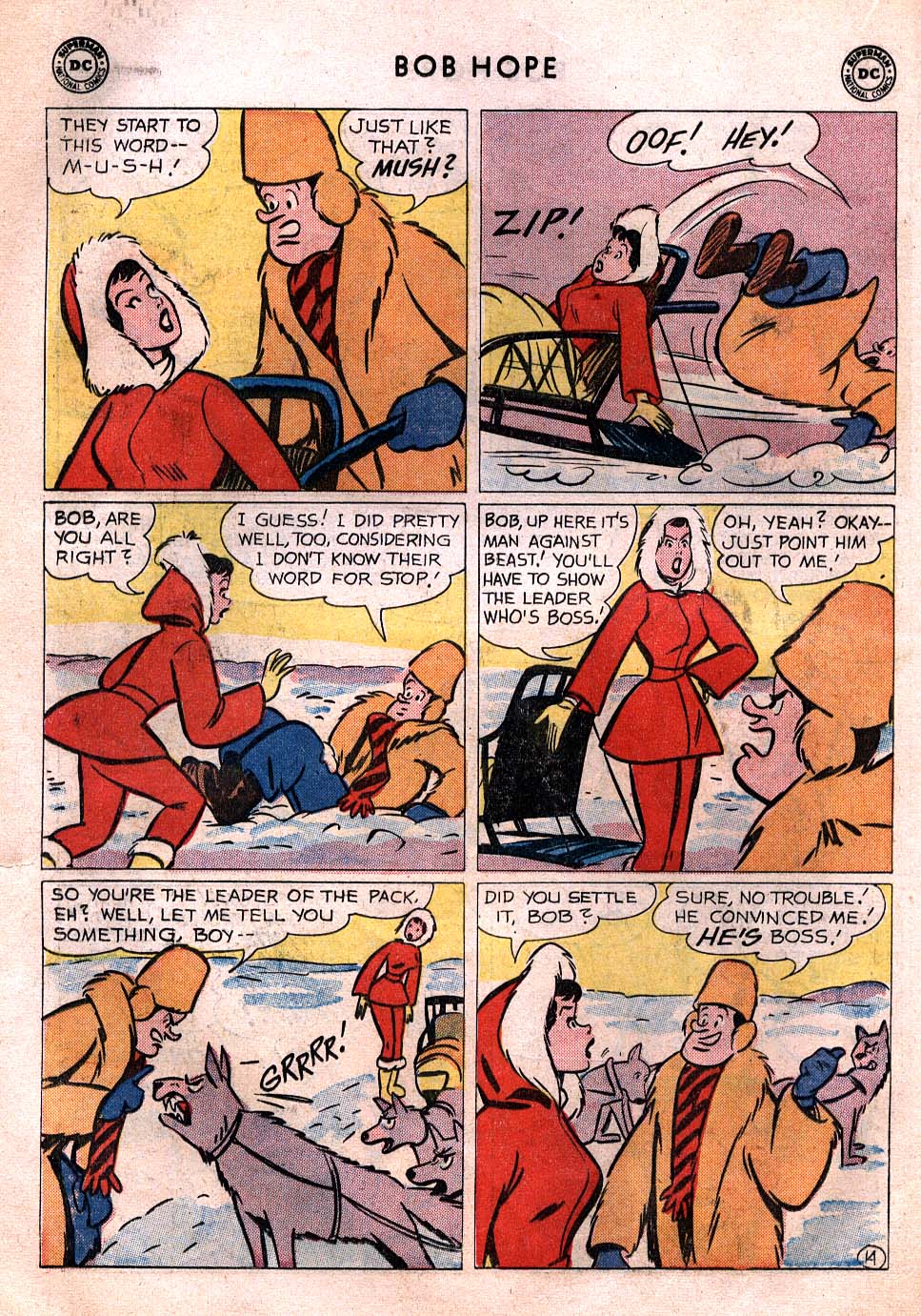 Read online The Adventures of Bob Hope comic -  Issue #63 - 18