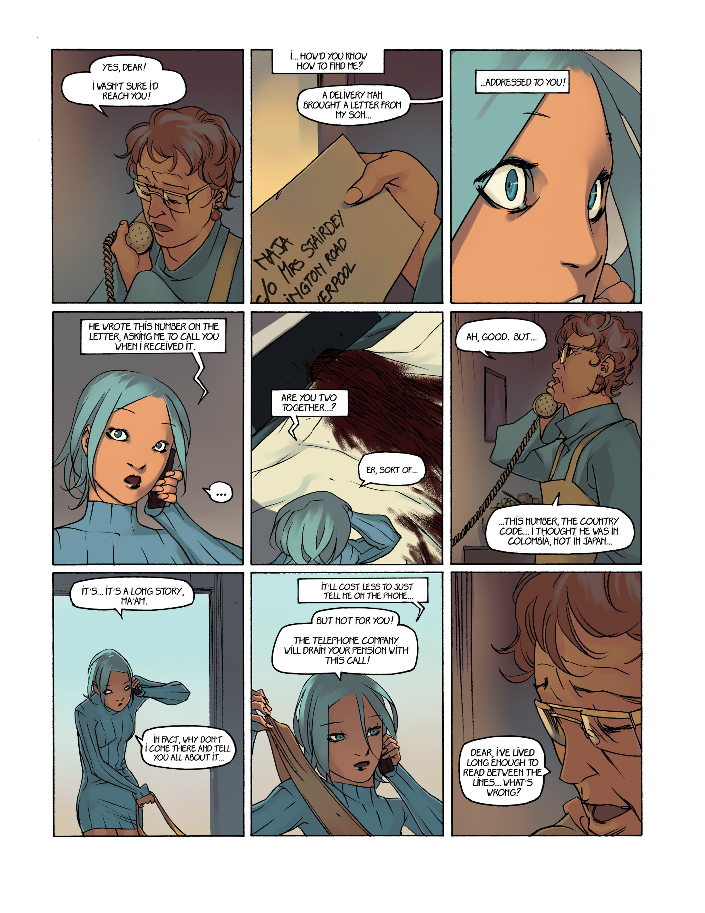 Read online Naja comic -  Issue #6 - 17