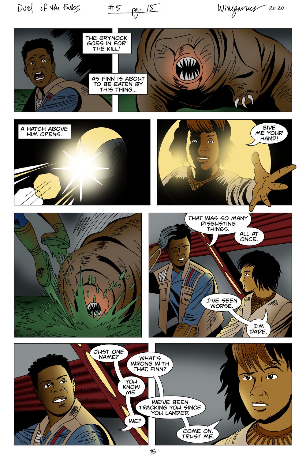 Read online Star Wars: Duel of the Fates comic -  Issue #5 - 16