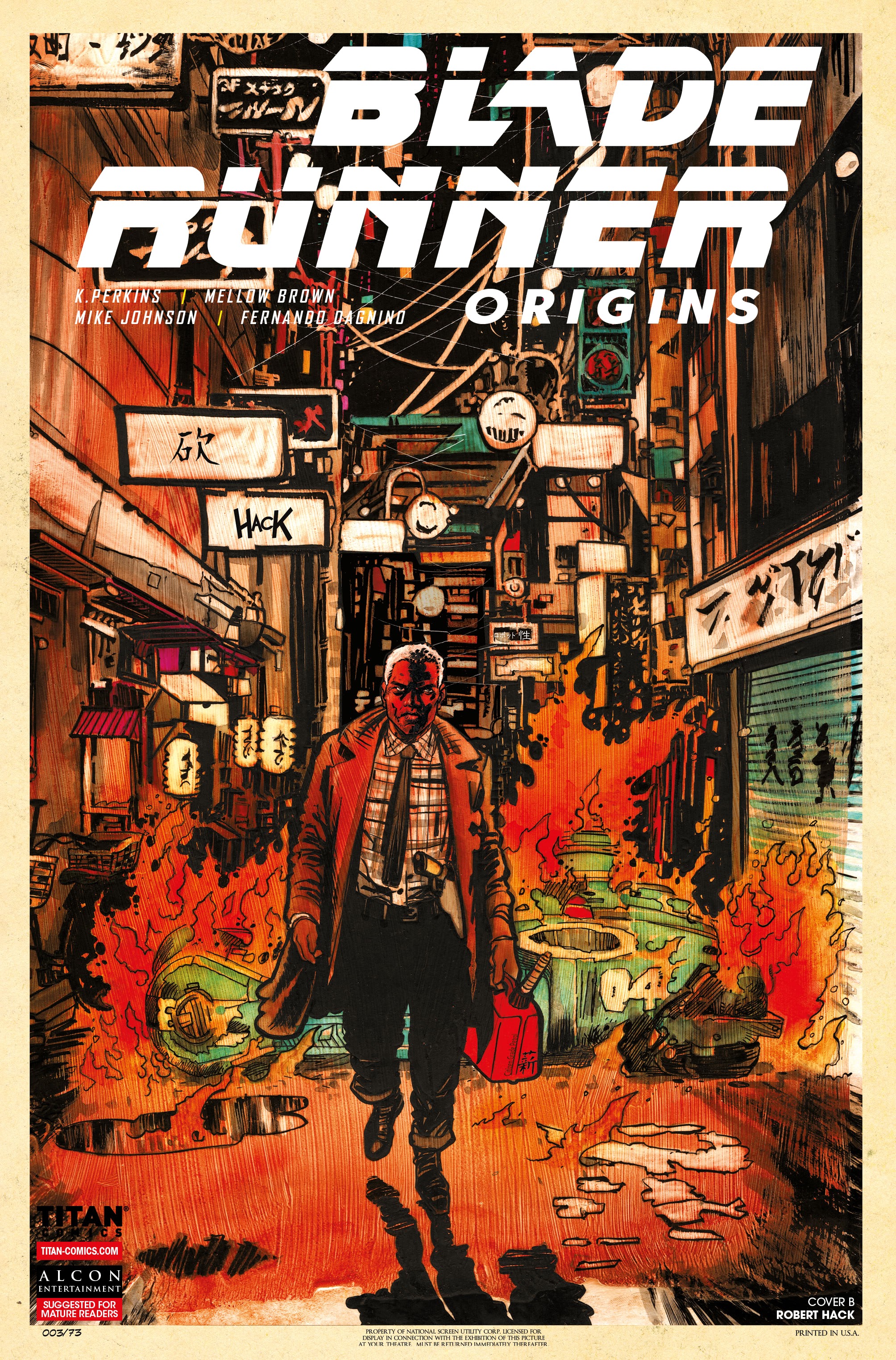 Read online Blade Runner Origins comic -  Issue #3 - 2