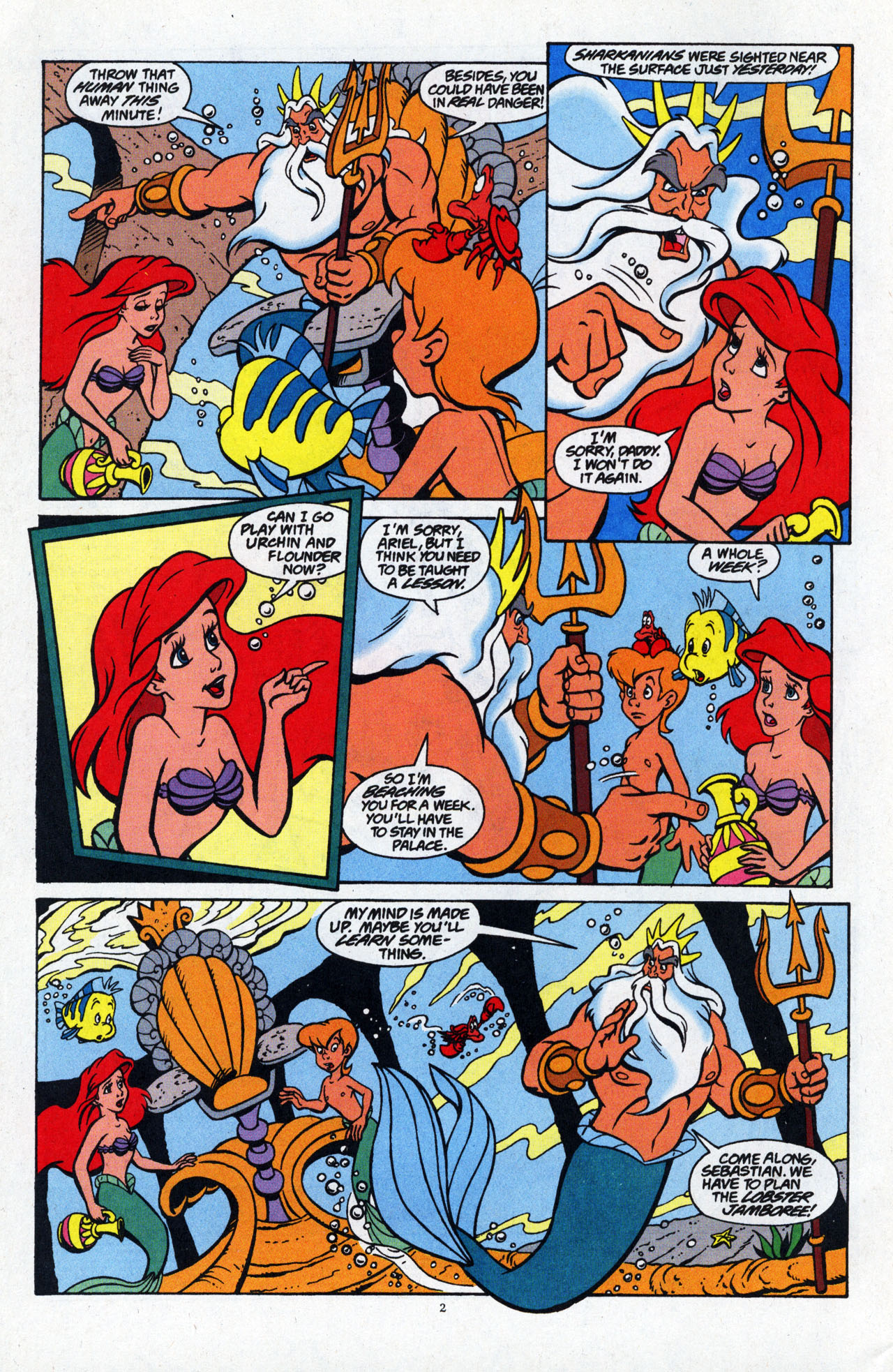 Read online Disney's The Little Mermaid comic -  Issue #12 - 4