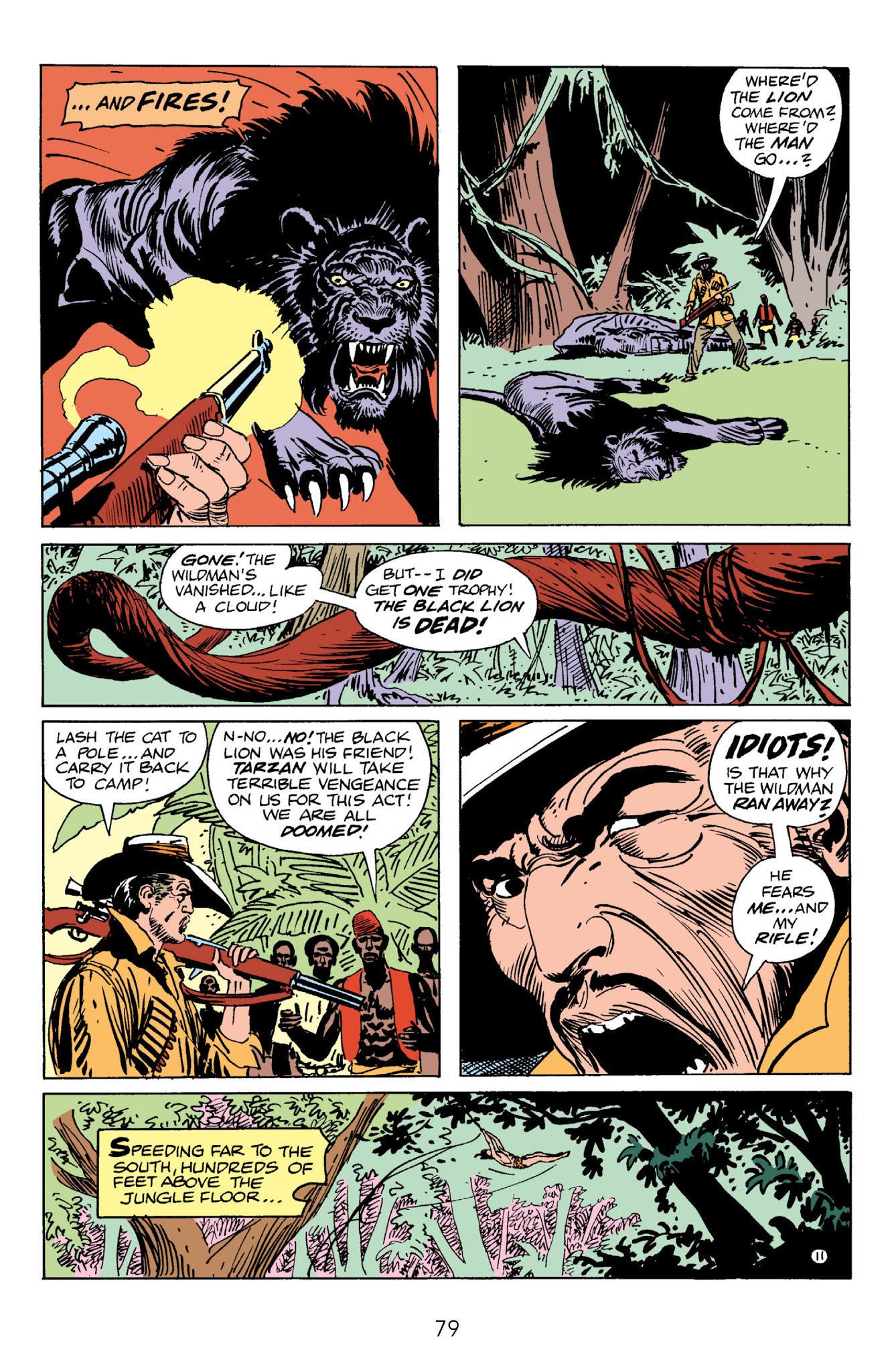 Read online Edgar Rice Burroughs' Tarzan The Joe Kubert Years comic -  Issue # TPB 2 (Part 1) - 79
