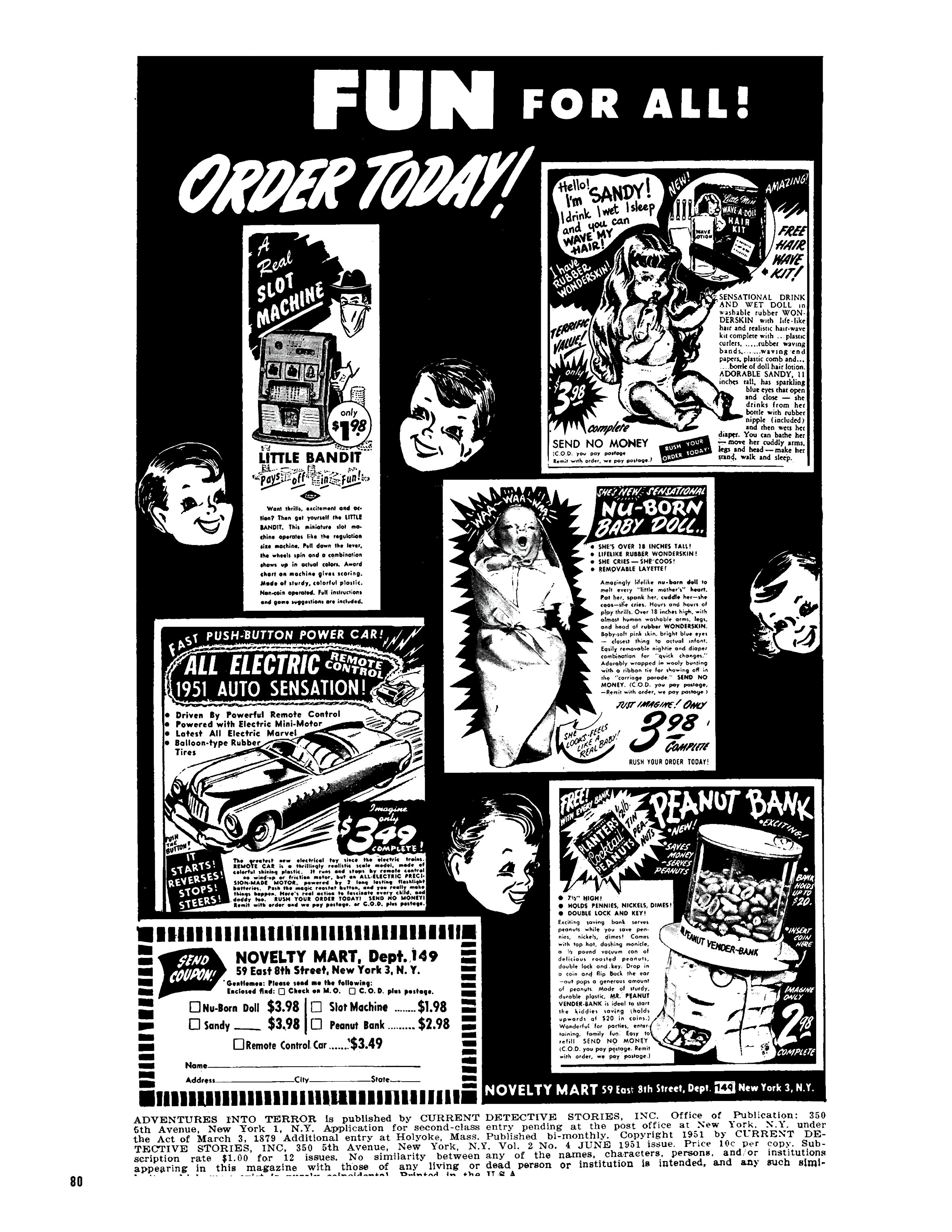 Read online Atlas Comics Library: Adventures Into Terror comic -  Issue # TPB (Part 2) - 1