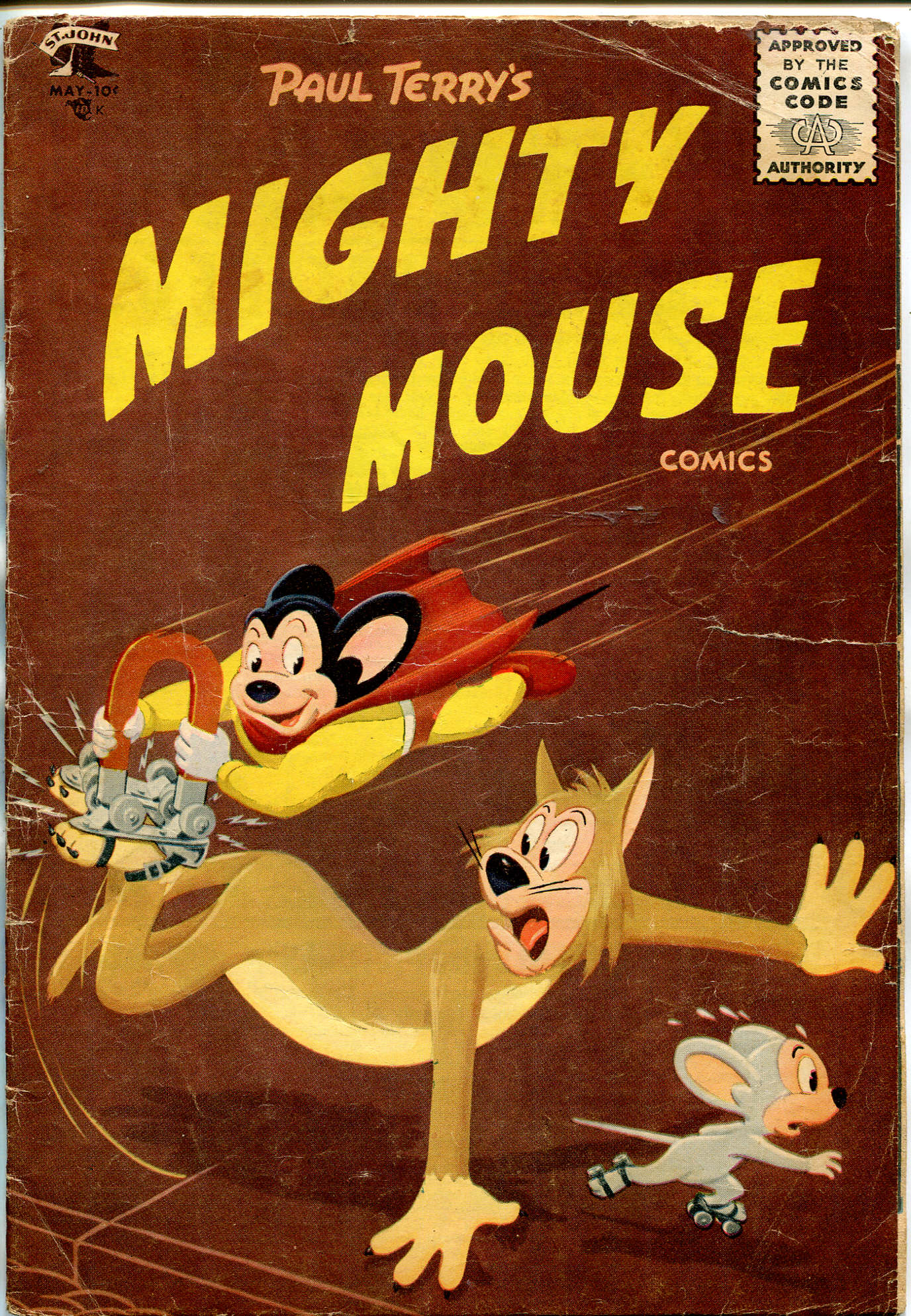 Read online Paul Terry's Mighty Mouse Comics comic -  Issue #63 - 1