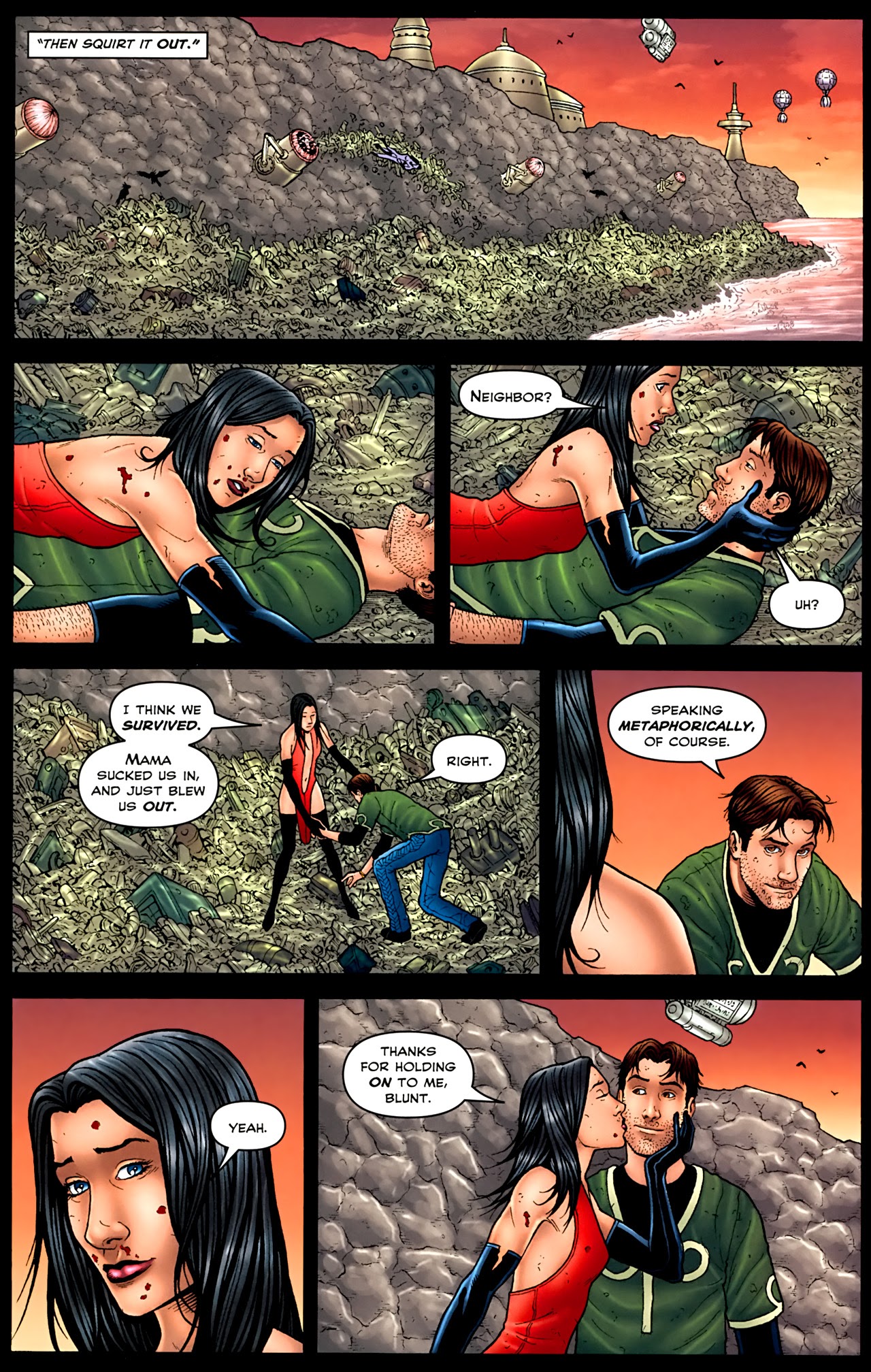 Read online Jamie Delano's Narcopolis comic -  Issue #4 - 24