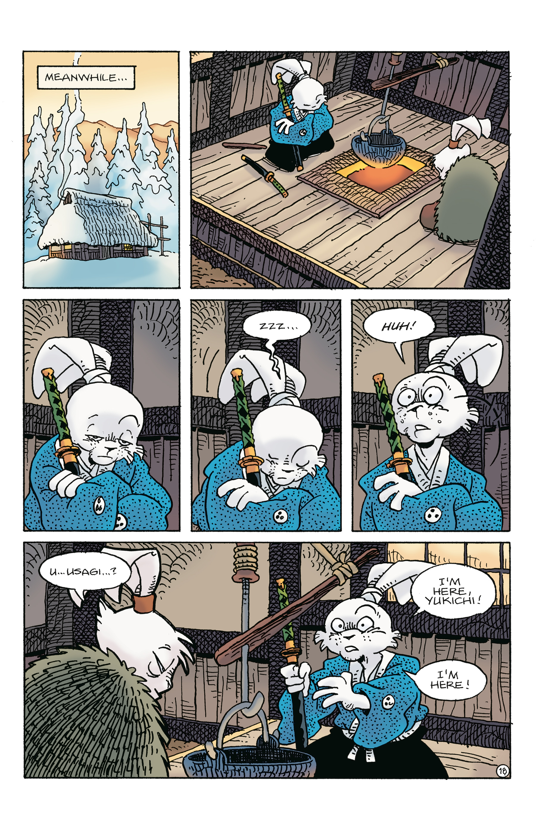 Read online Usagi Yojimbo: Ice and Snow comic -  Issue #3 - 20