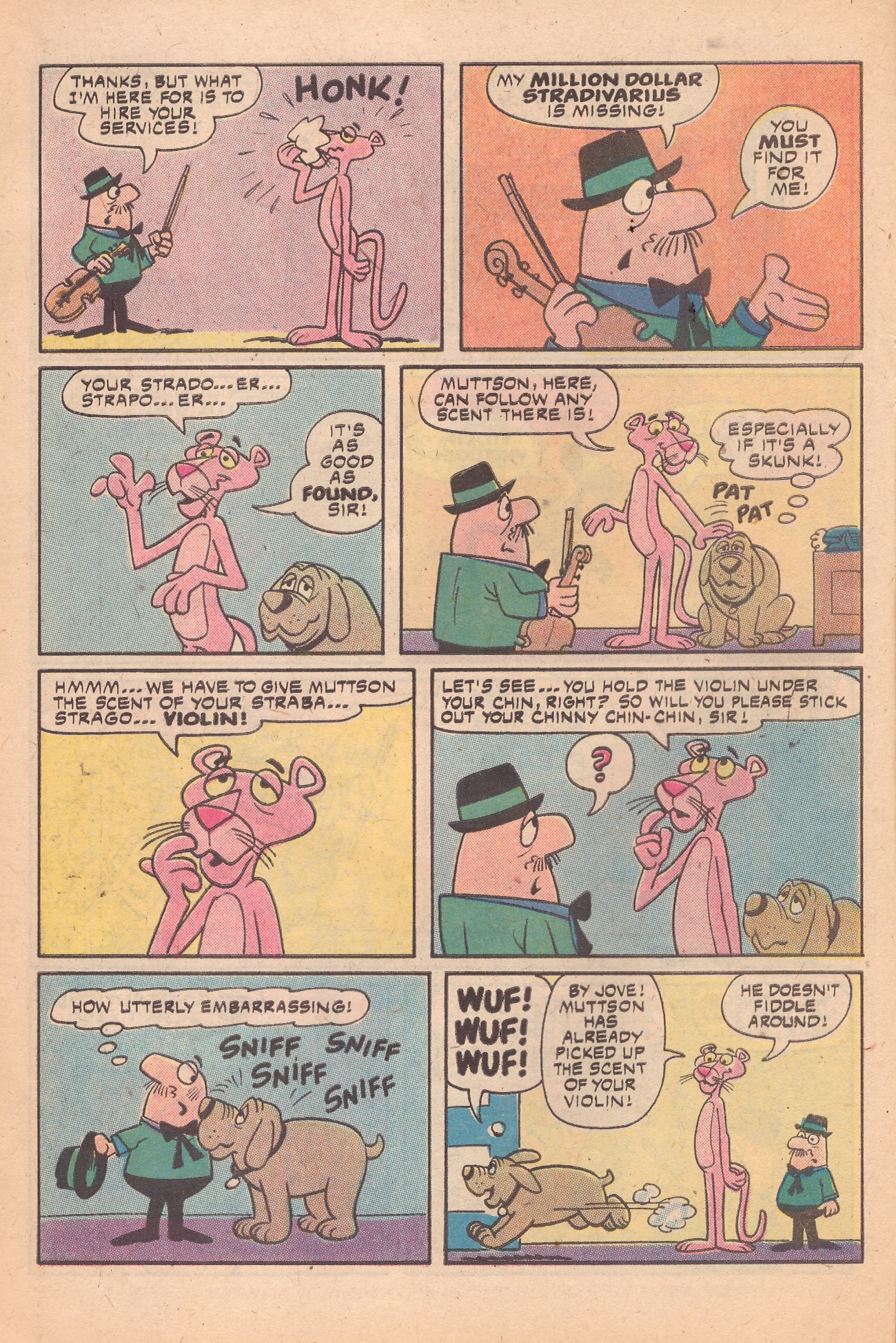 Read online The Pink Panther (1971) comic -  Issue #67 - 6