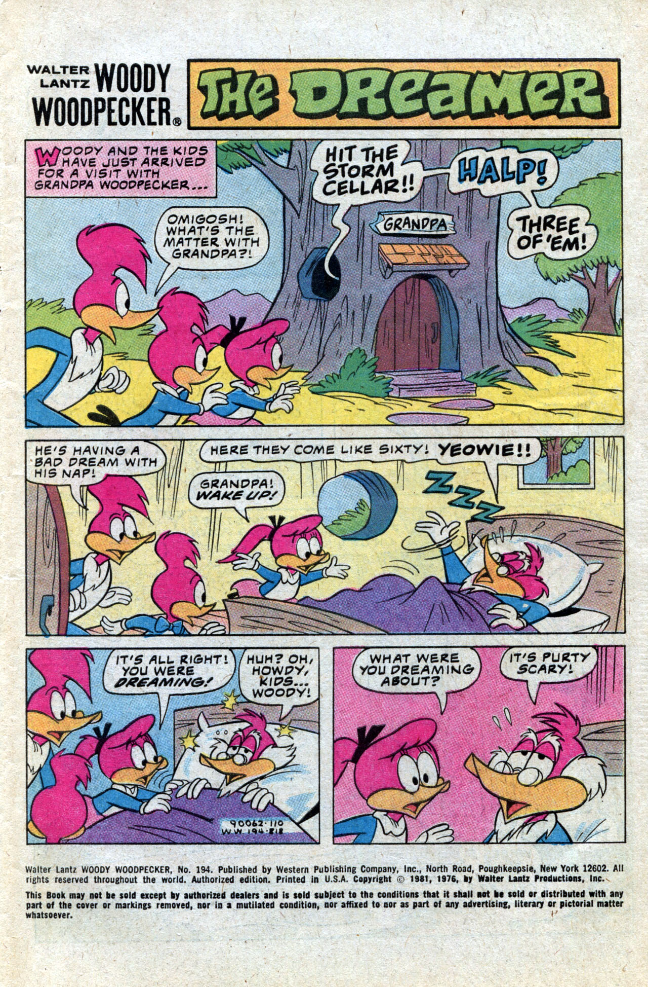 Read online Walter Lantz Woody Woodpecker (1962) comic -  Issue #194 - 3