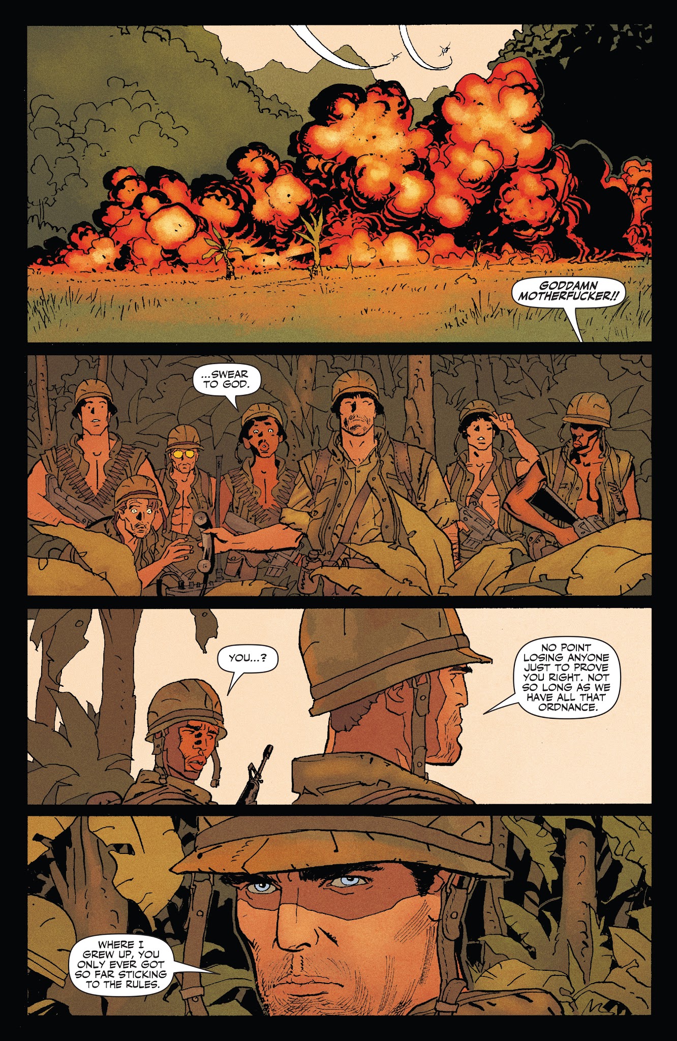 Read online Punisher MAX: The Platoon comic -  Issue #1 - 17