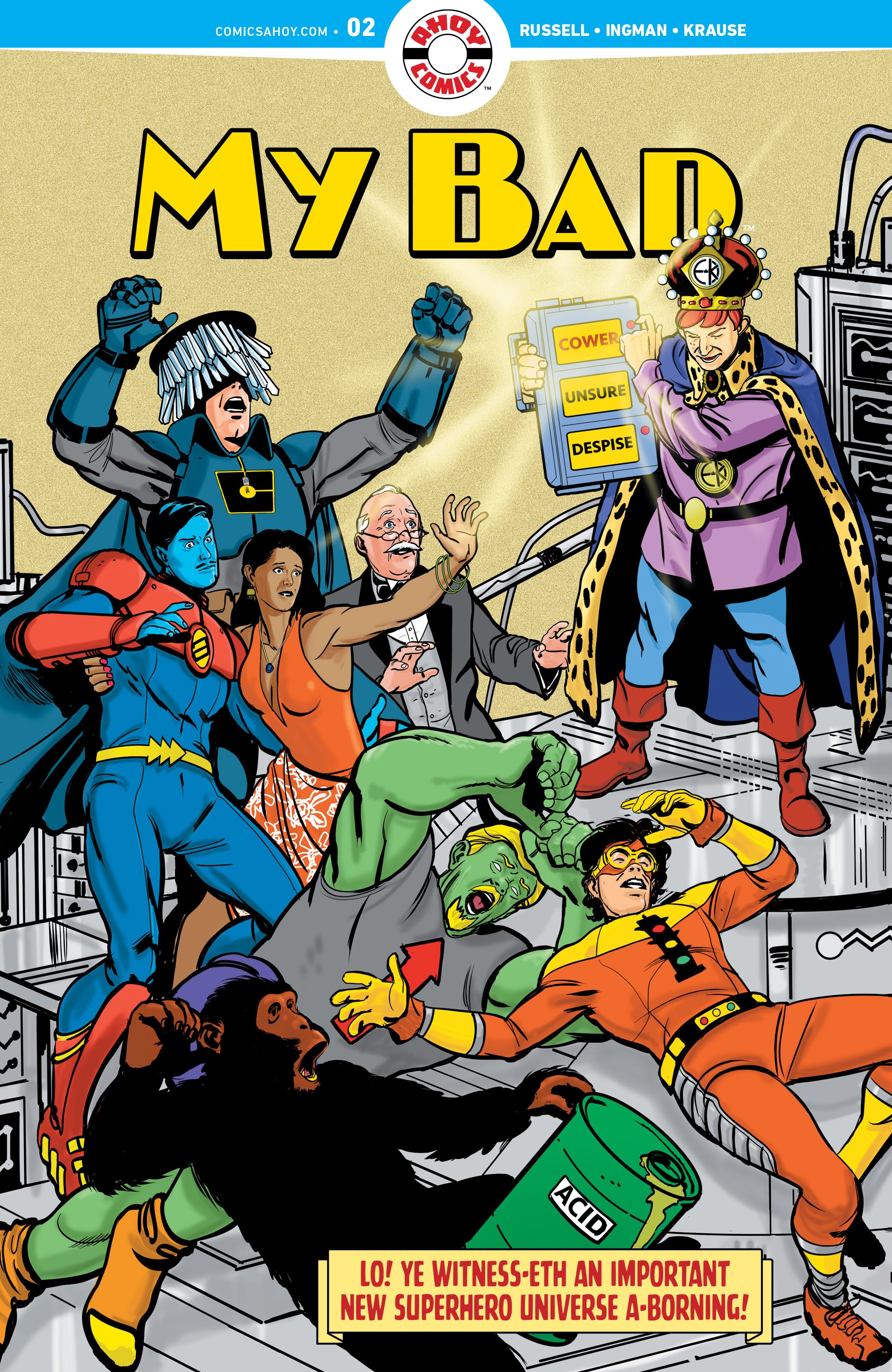 Read online My Bad comic -  Issue #2 - 1