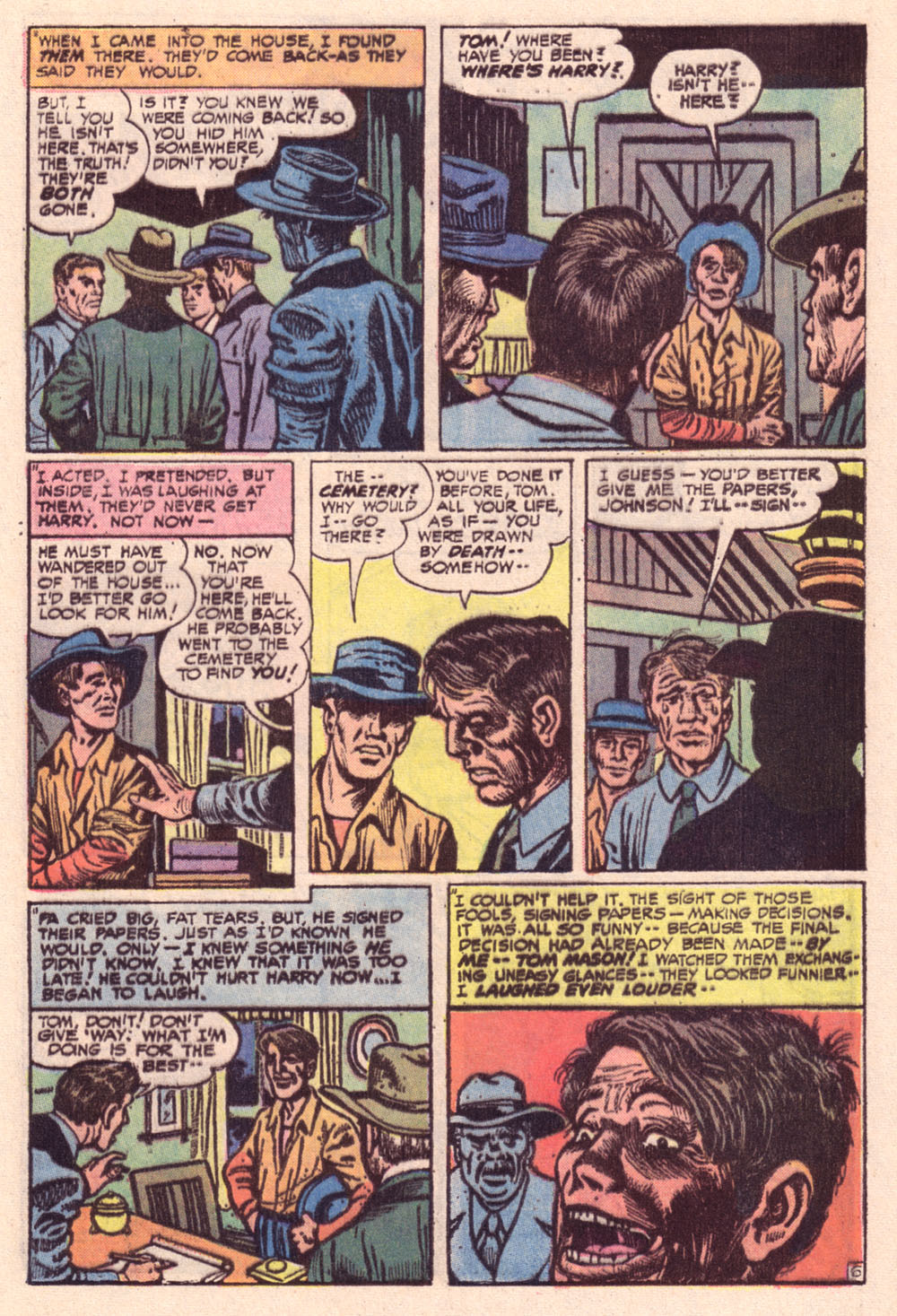 Read online Black Magic (1950) comic -  Issue #32 - 7
