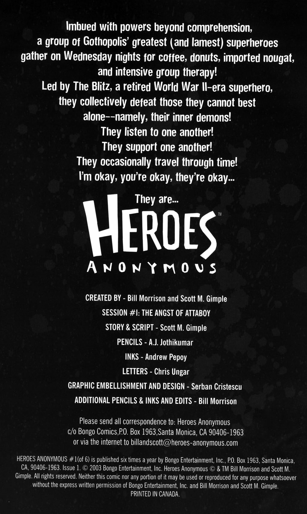 Read online Heroes Anonymous comic -  Issue #1 - 2