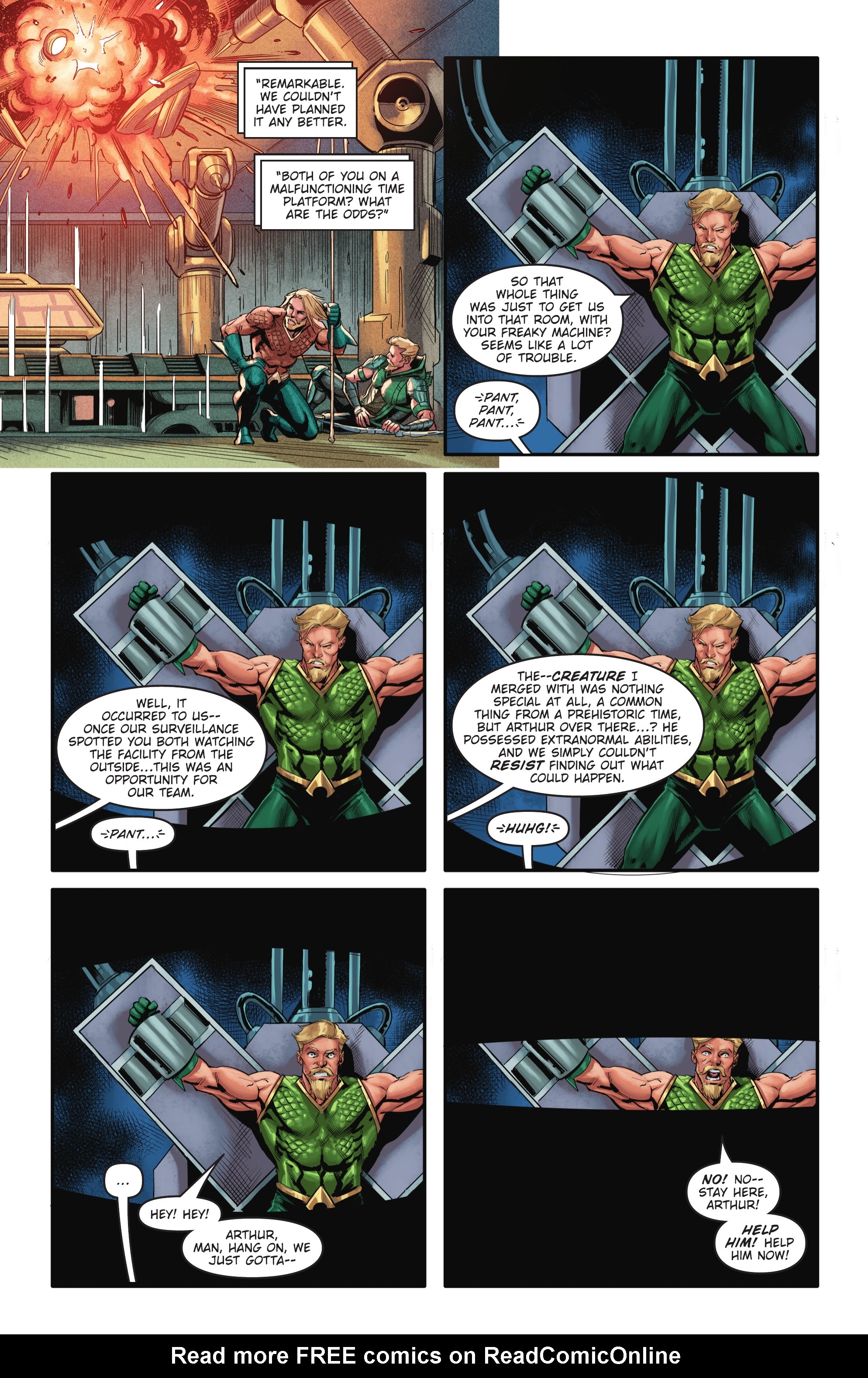 Read online Aquaman/Green Arrow - Deep Target comic -  Issue #3 - 18