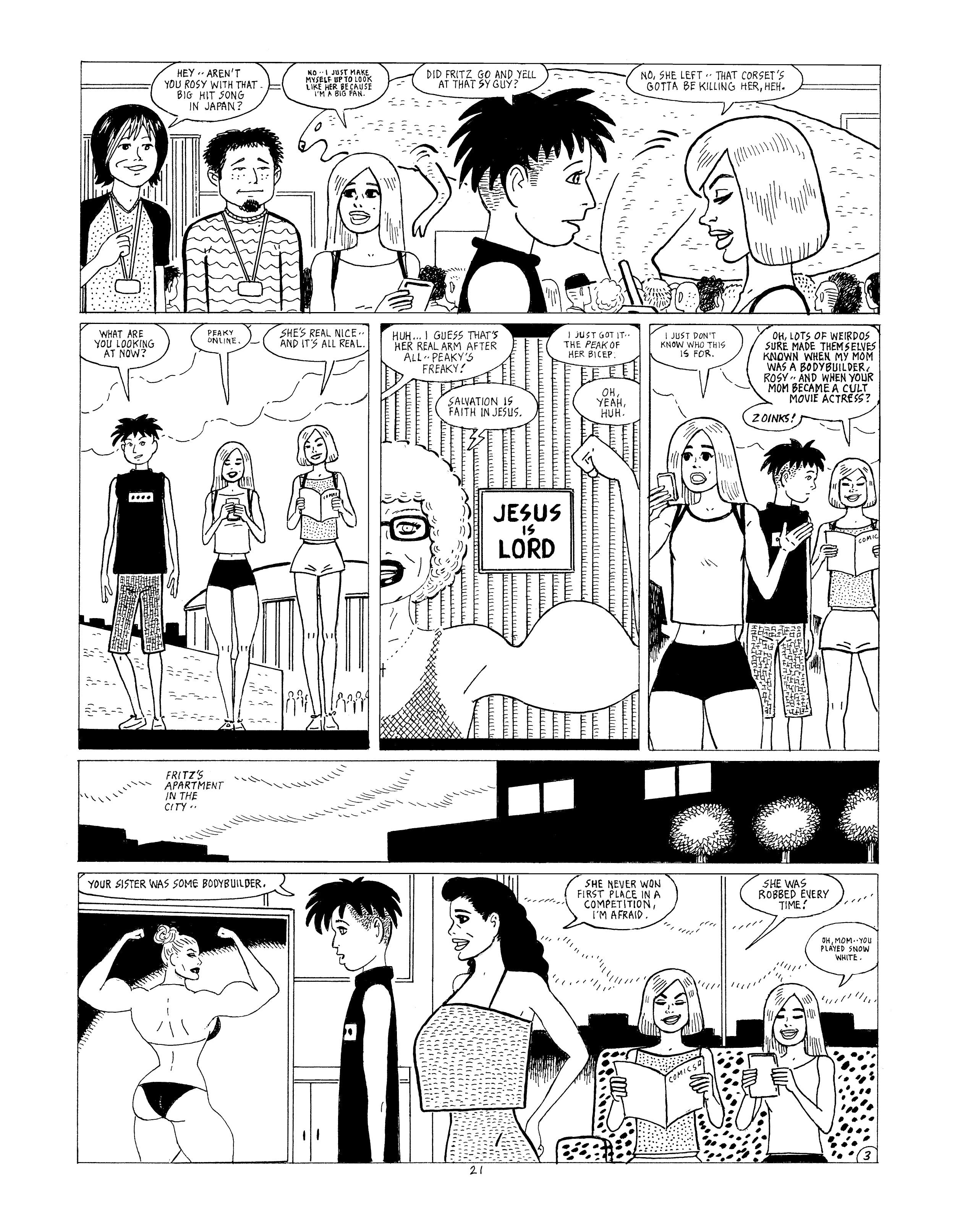 Read online Love and Rockets (2016) comic -  Issue #11 - 23