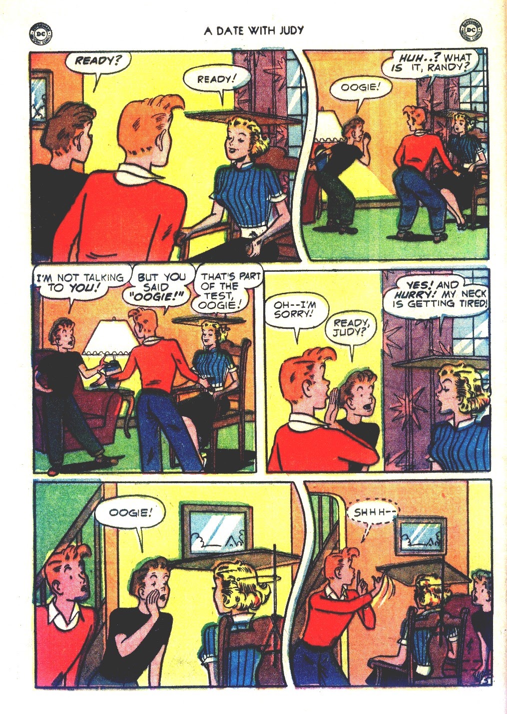 Read online A Date with Judy comic -  Issue #15 - 46
