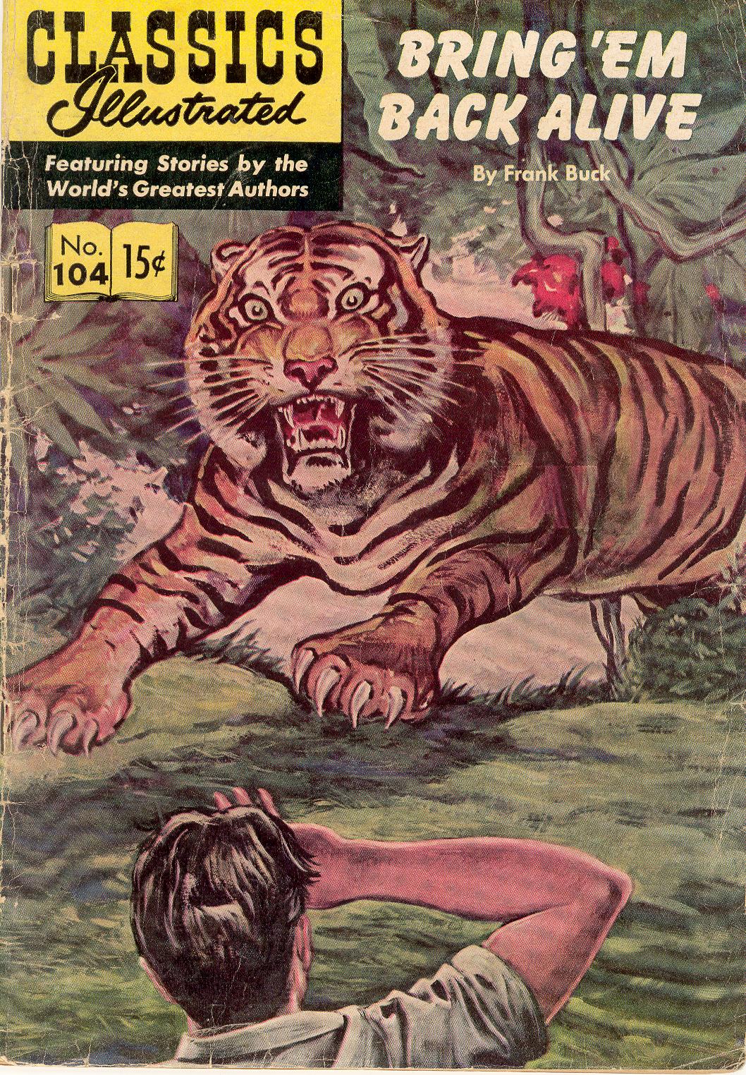 Read online Classics Illustrated comic -  Issue #104 - 1