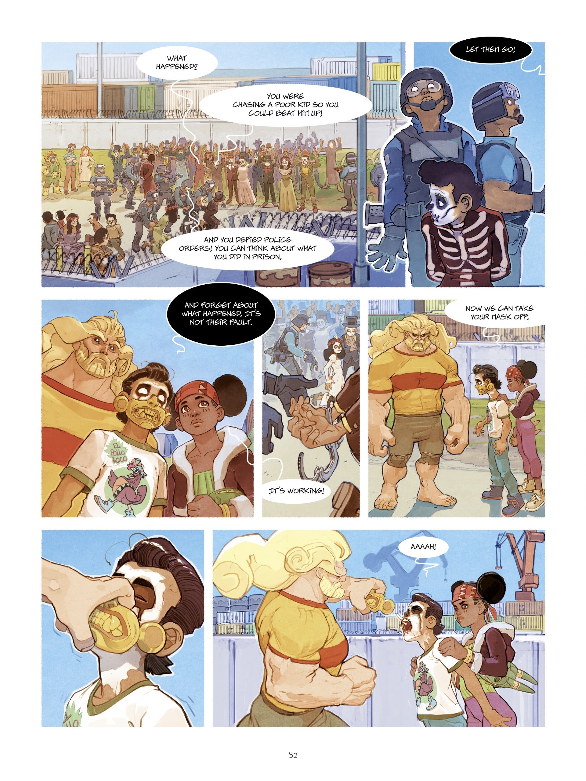 Read online Masks comic -  Issue #1 - 81