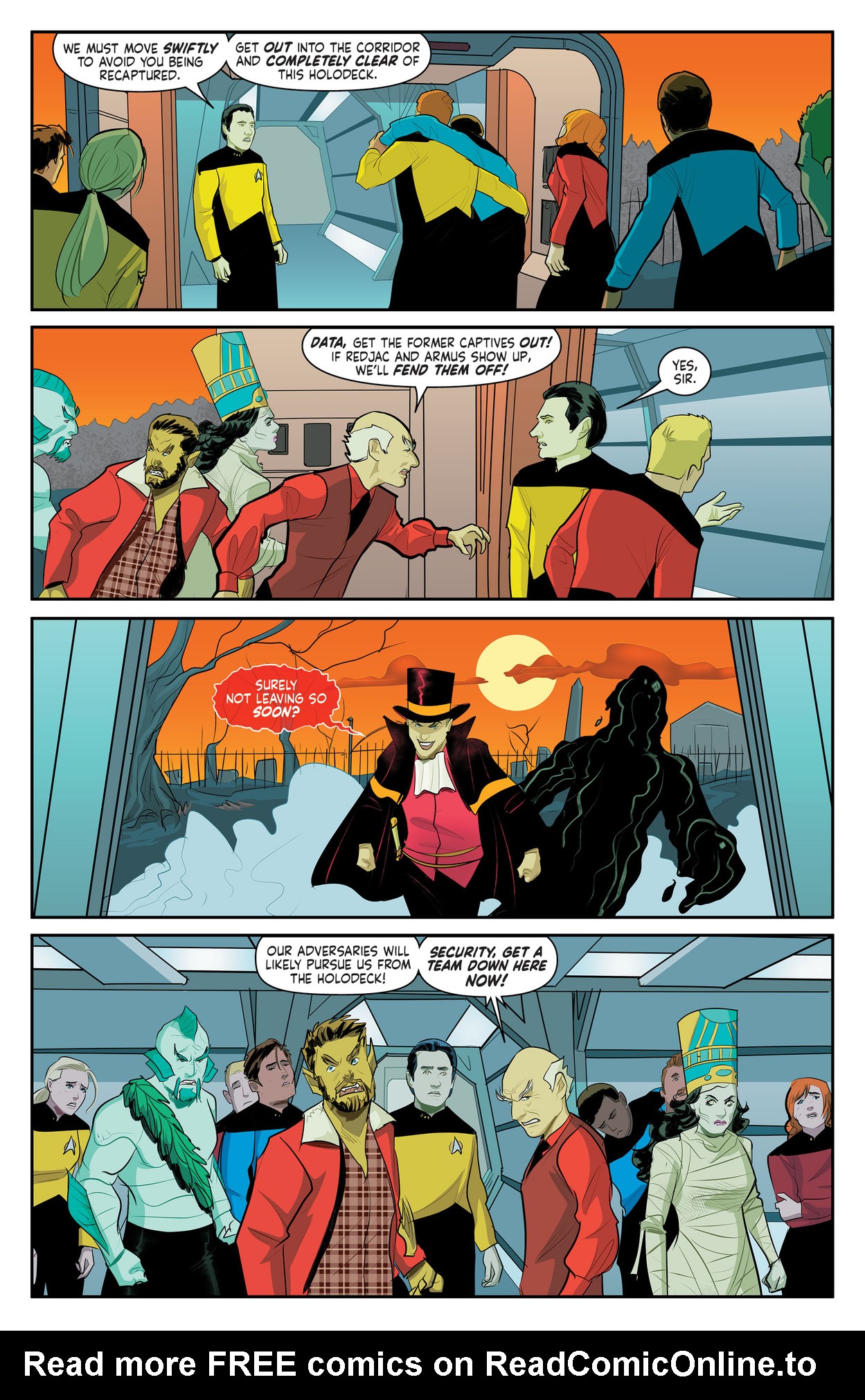 Read online Star Trek: Holo-Ween comic -  Issue #4 - 7