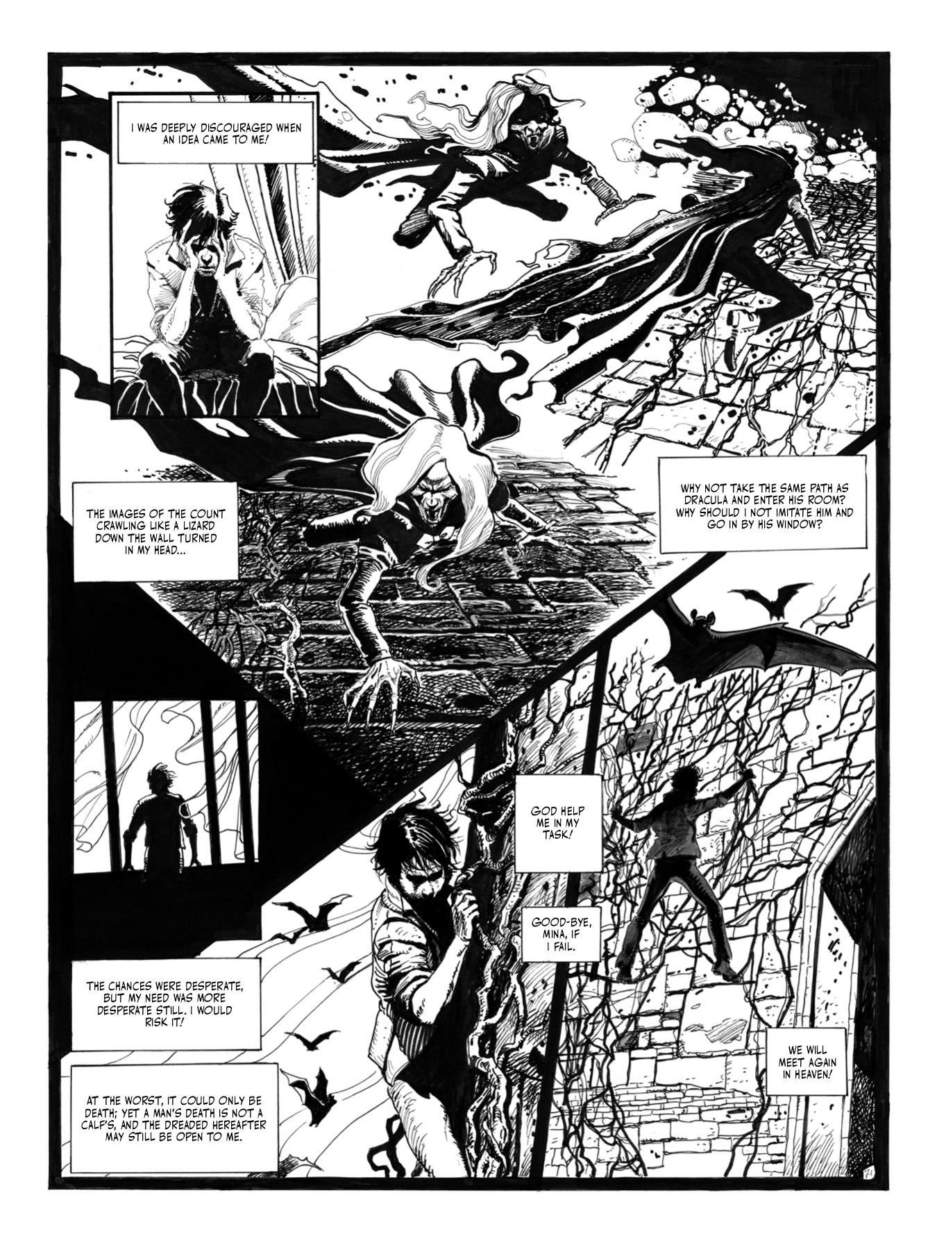 Read online Bram Stoker's Dracula by Georges Bess comic -  Issue # TPB (Part 1) - 69