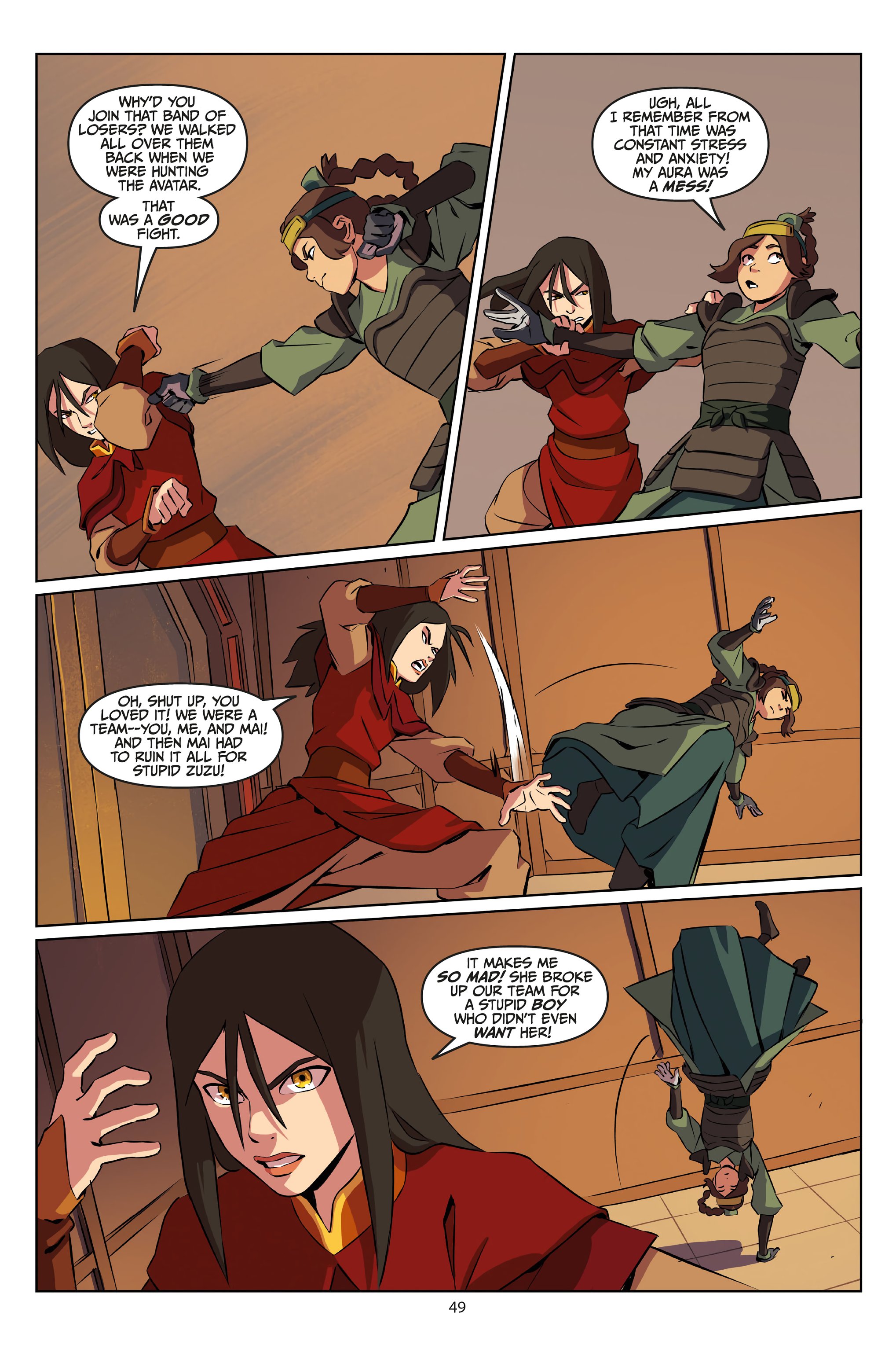 Read online Avatar: The Last Airbender - Azula in the Spirit Temple comic -  Issue # TPB - 50