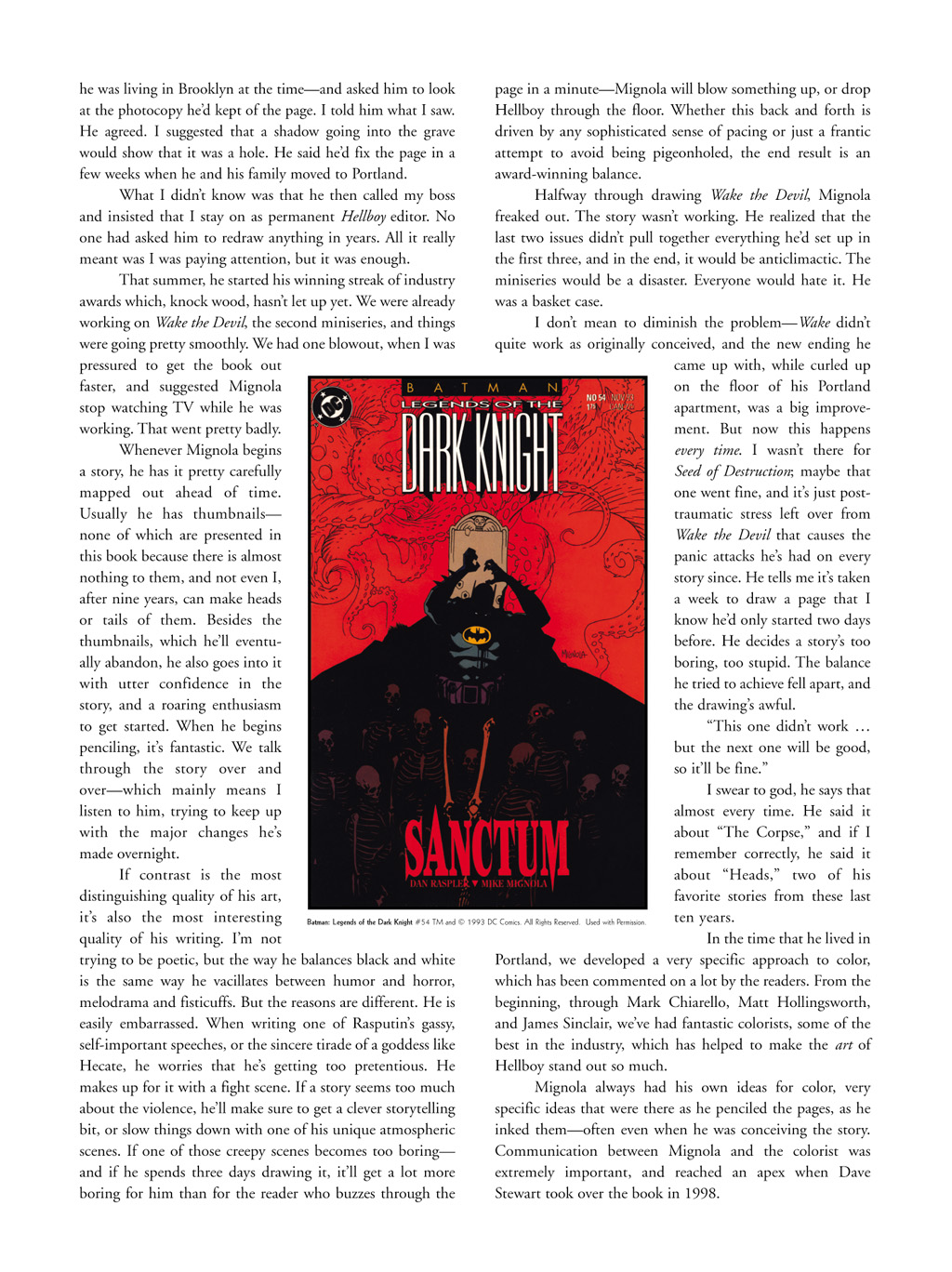 Read online The Art of Hellboy comic -  Issue # TPB - 8