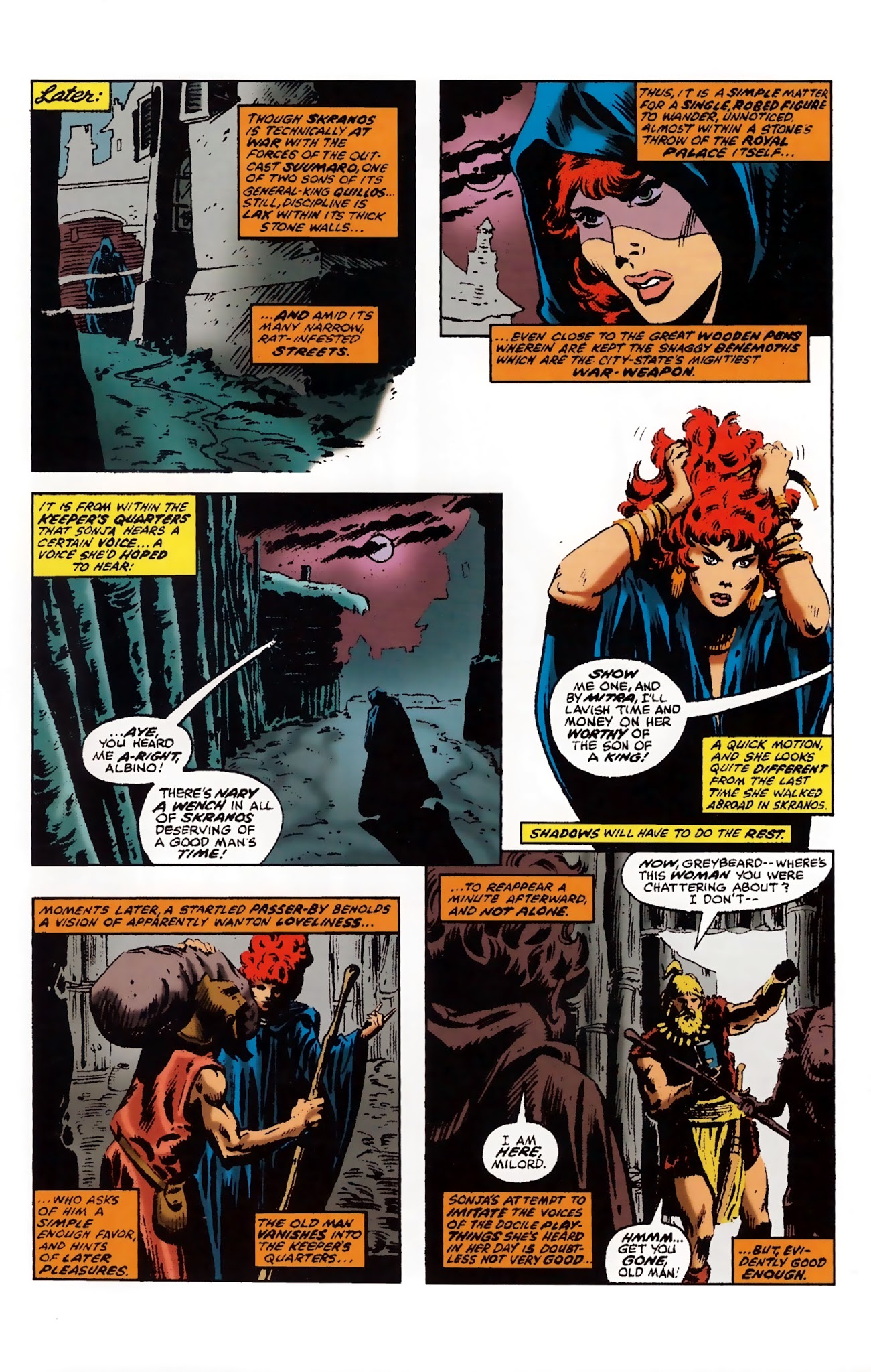 Read online The Adventures of Red Sonja comic -  Issue # TPB 3 - 95
