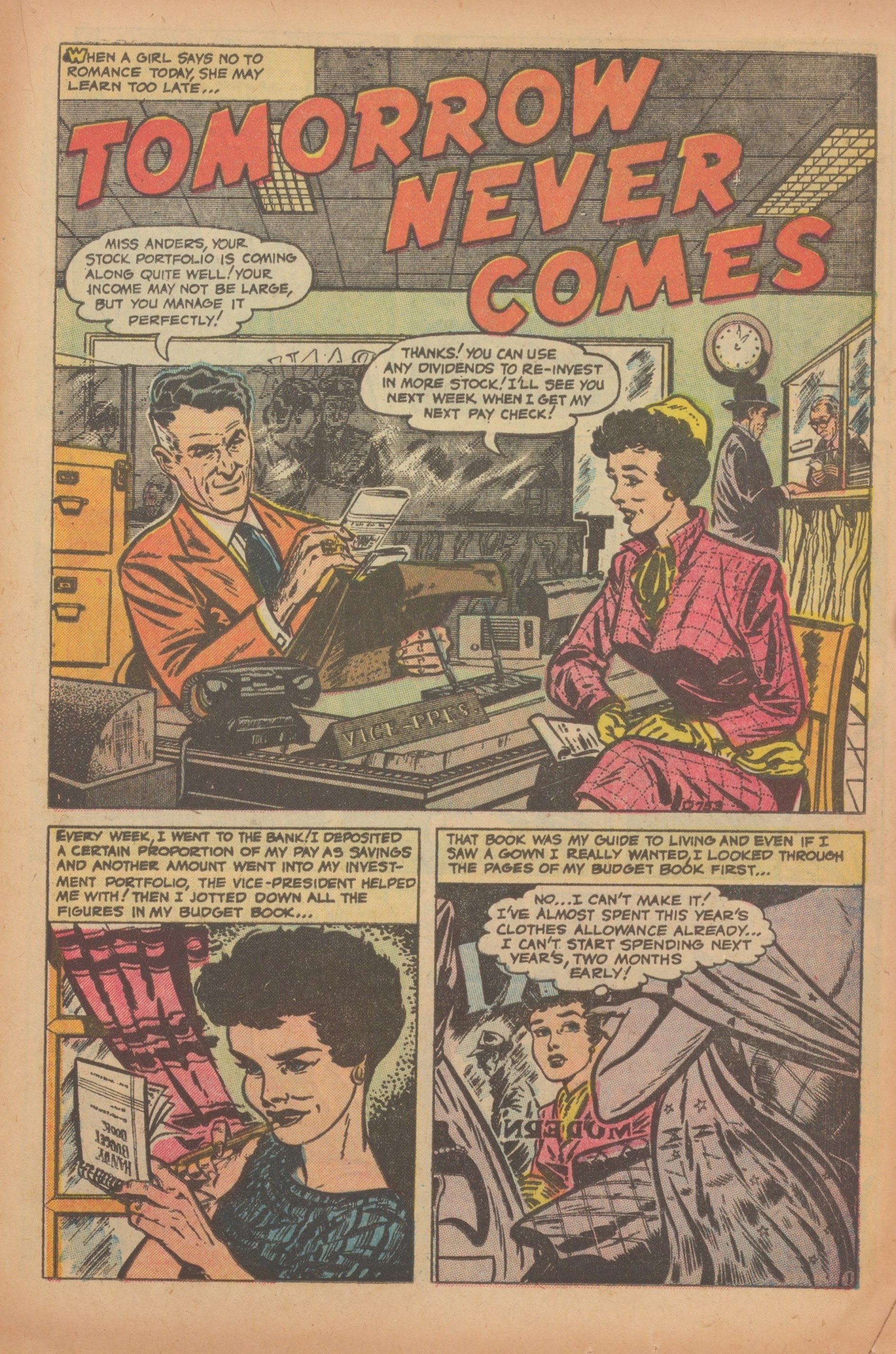 Read online Love Romances comic -  Issue #37 - 21