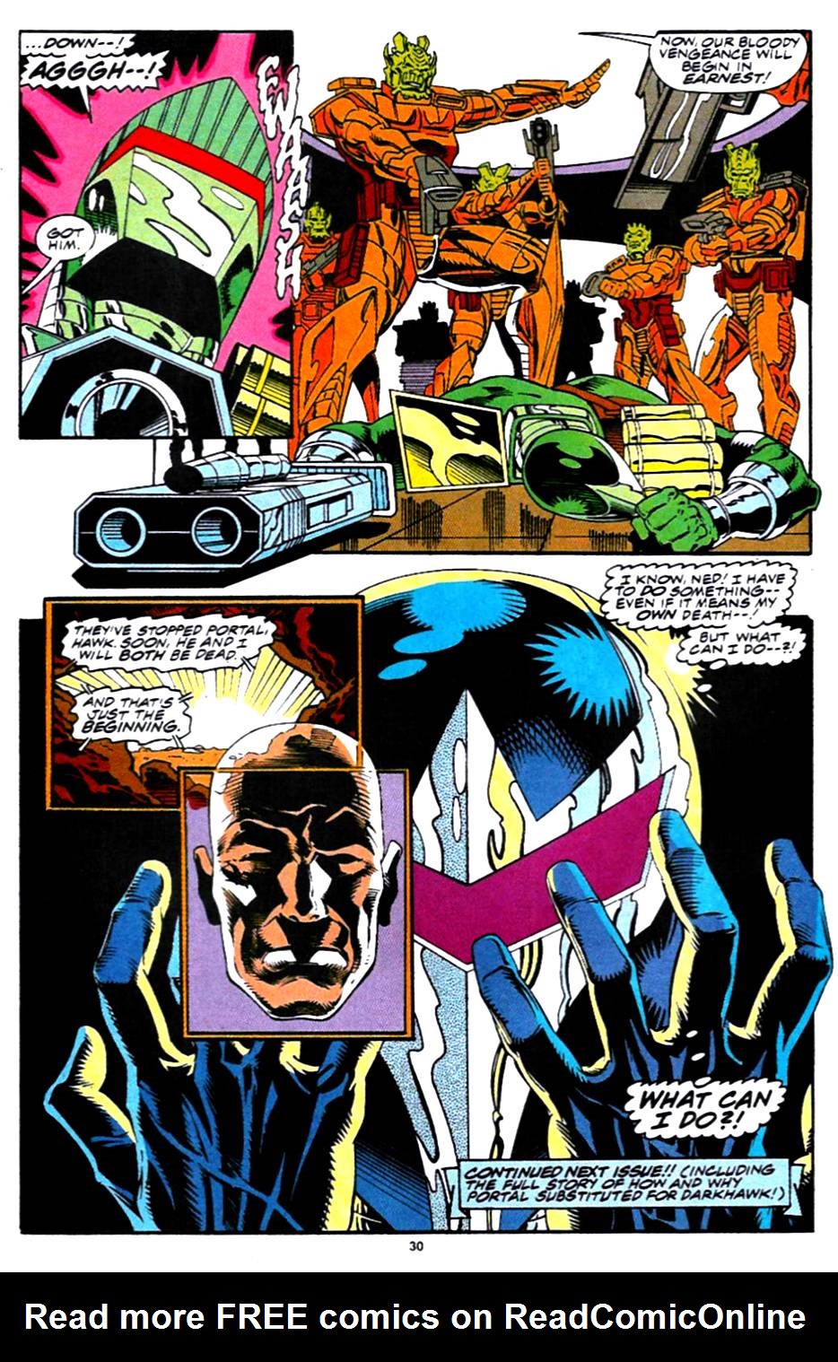 Read online Darkhawk (1991) comic -  Issue #46 - 23