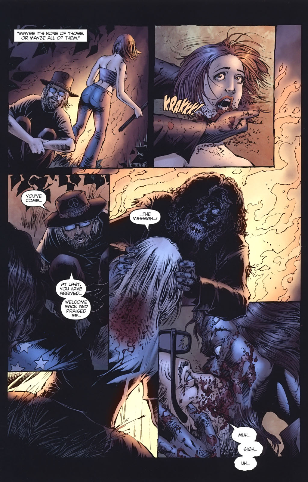 Read online Escape of the Living Dead: Airborne comic -  Issue #3 - 17