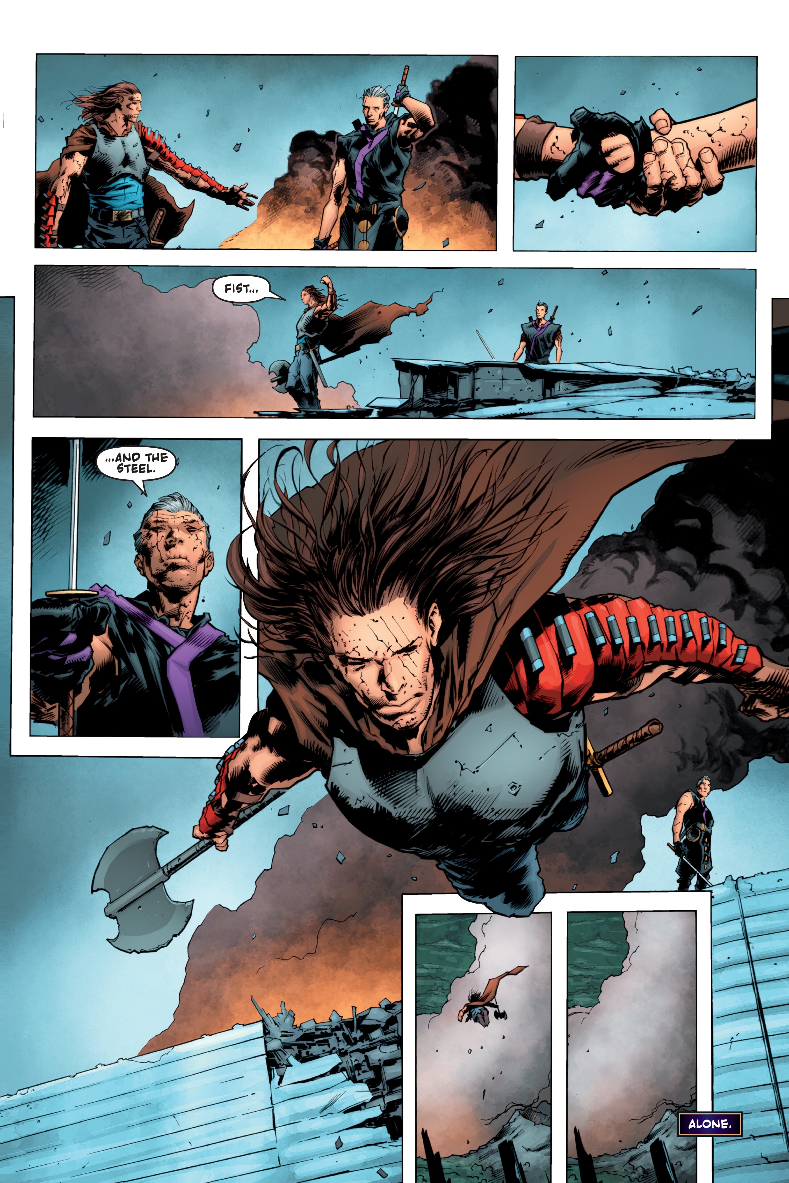 Read online Ninjak (2015) comic -  Issue # _Deluxe Edition 2 (Part 4) - 95