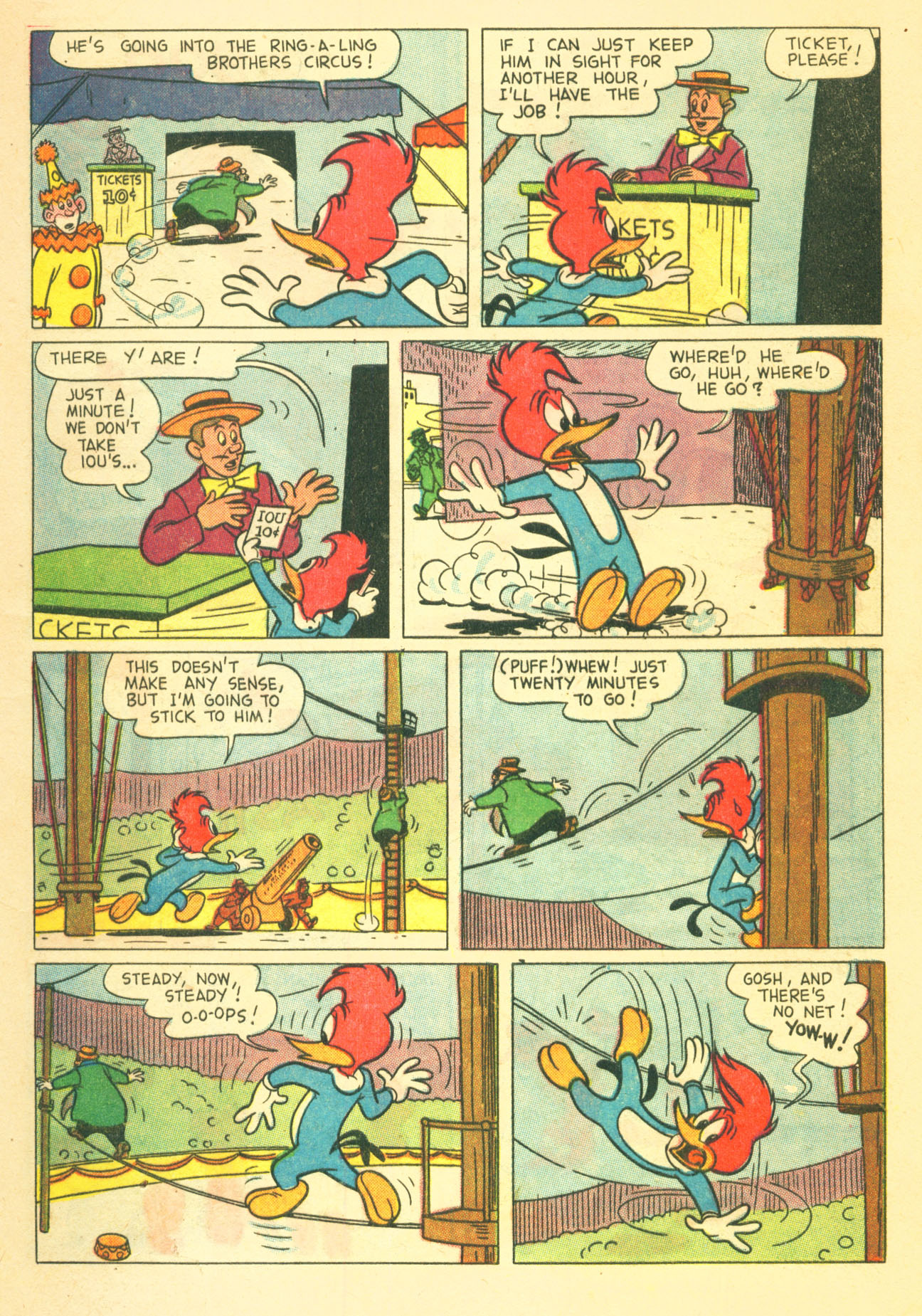 Read online Walter Lantz Woody Woodpecker (1952) comic -  Issue #35 - 9