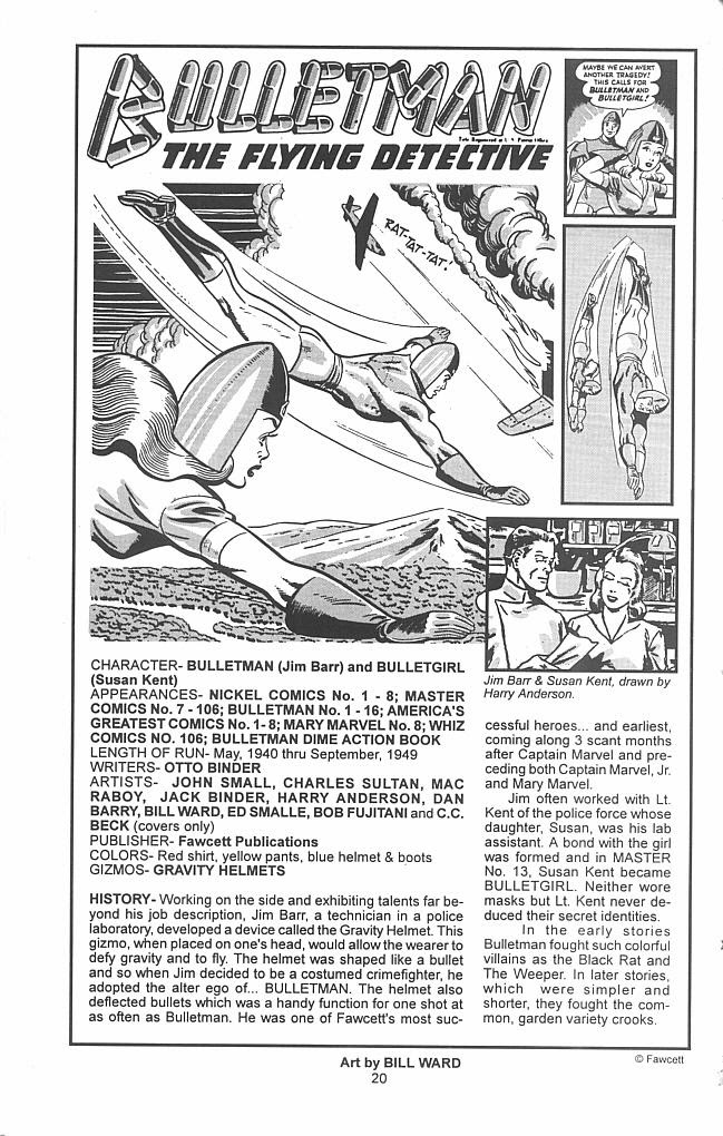 Read online Official Golden-Age Hero & Heroine Directory comic -  Issue # TPB - 23