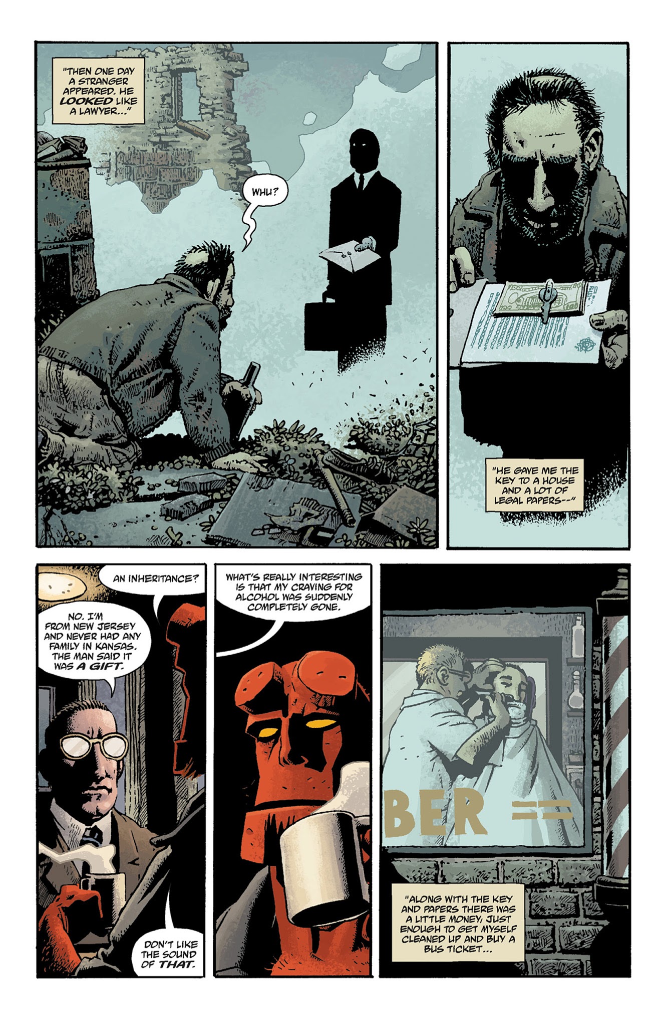 Read online Hellboy: The Bride Of Hell  and Others comic -  Issue # TPB - 44