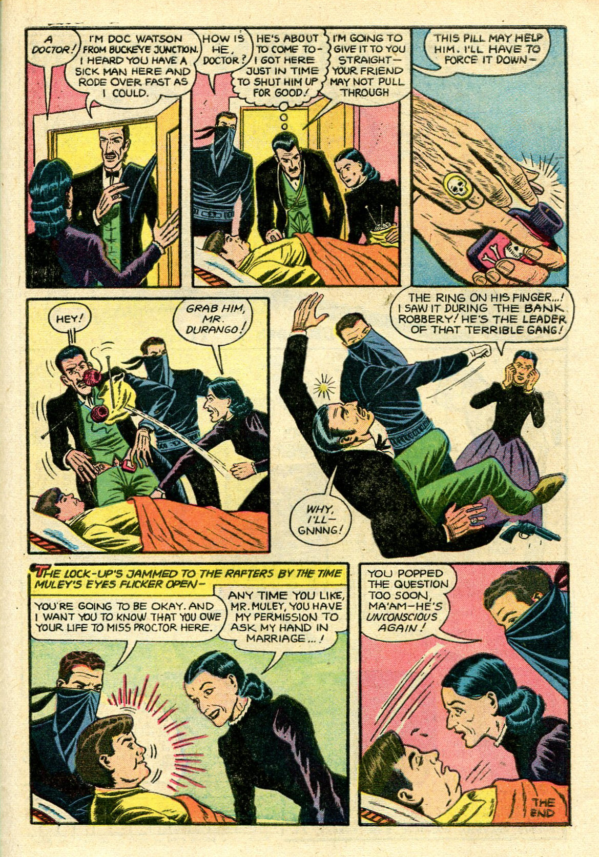 Read online Charles Starrett as The Durango Kid comic -  Issue #37 - 33