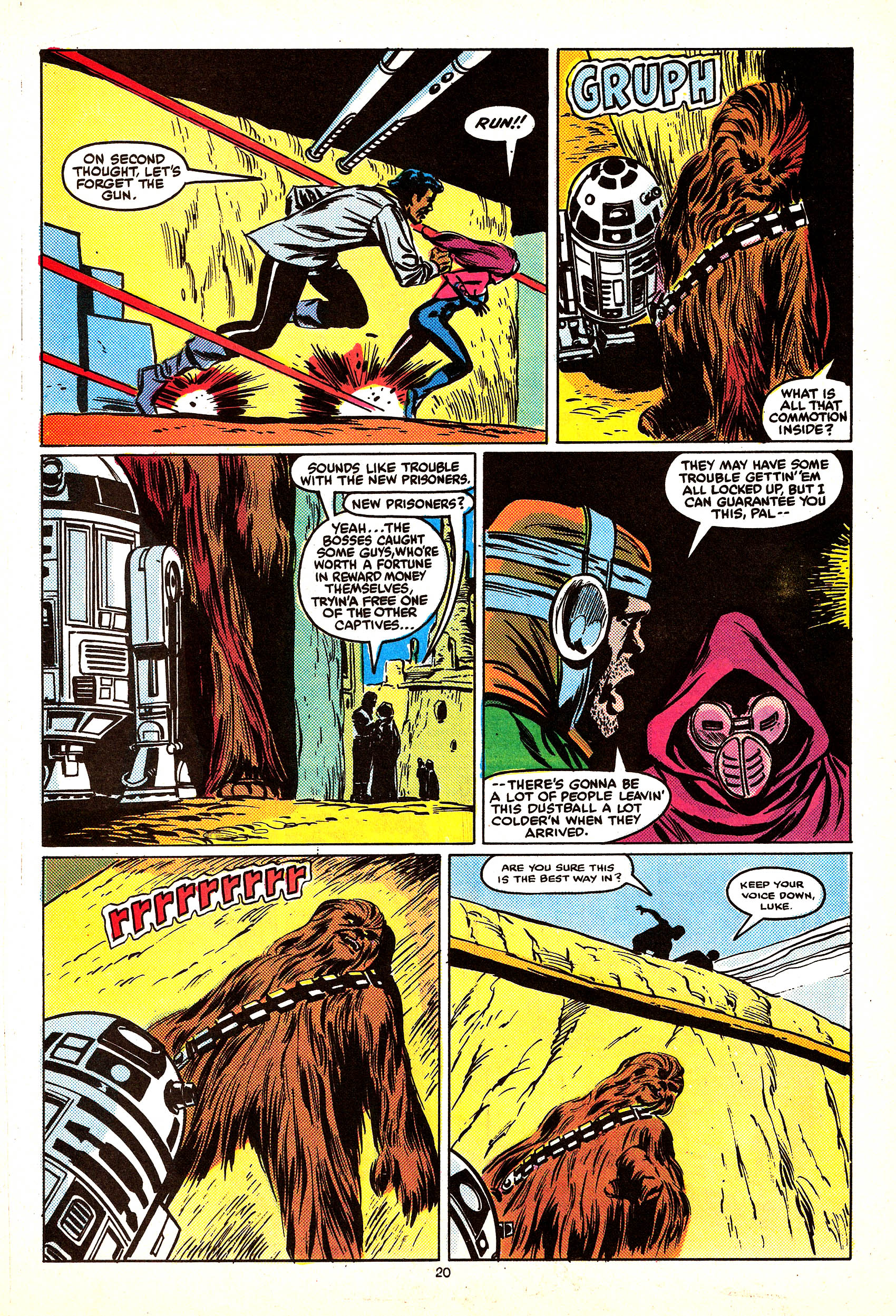 Read online Return of the Jedi comic -  Issue #2 - 20