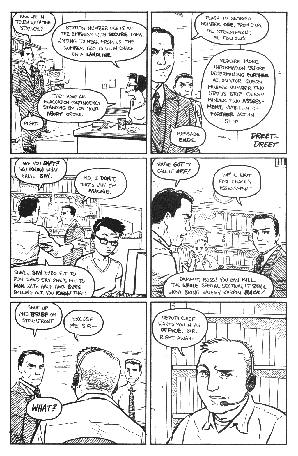 Read online Queen & Country comic -  Issue #19 - 22