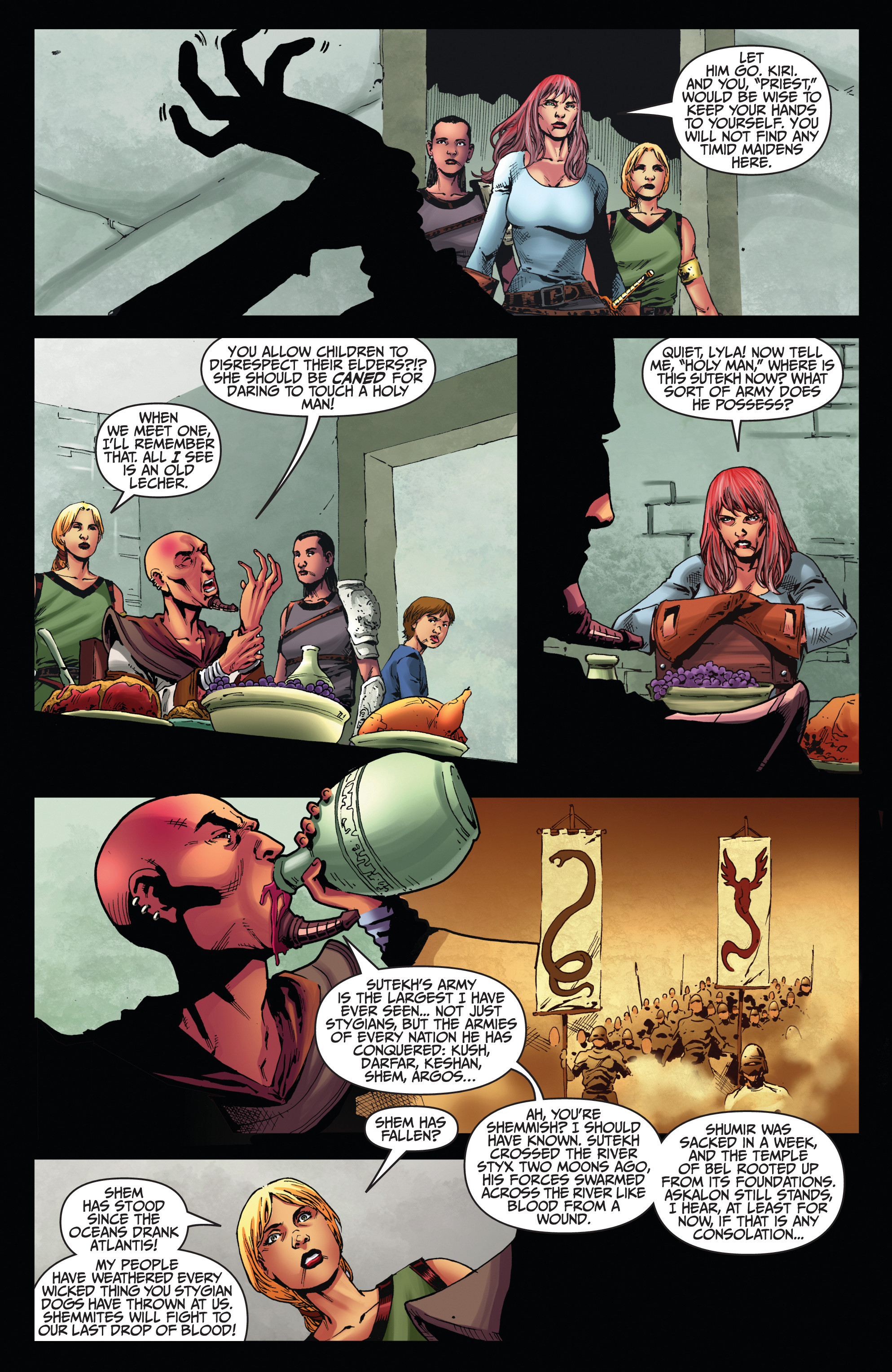 Read online Red Sonja: Vulture's Circle comic -  Issue # _TPB - 32