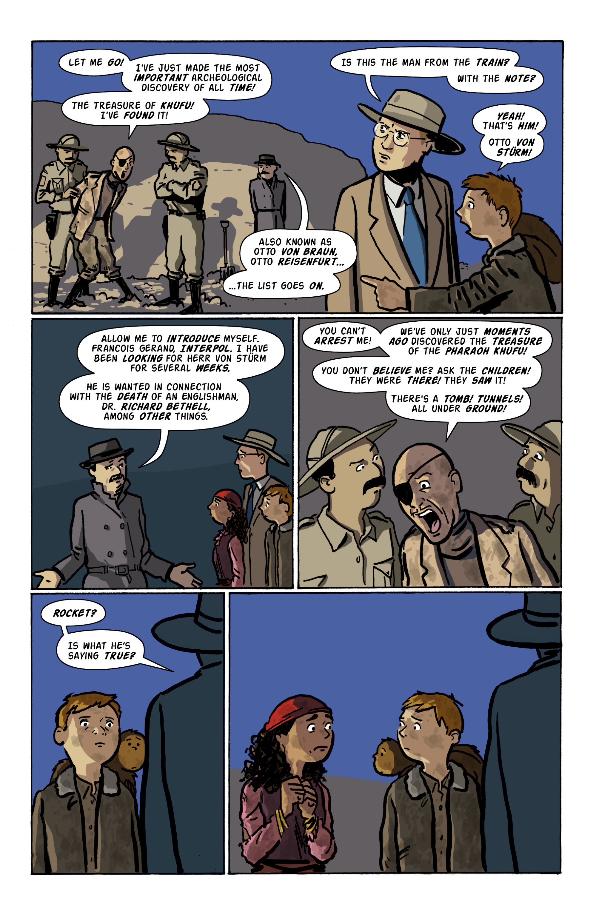 Read online Rocket Robinson and the Pharaoh's Fortune comic -  Issue # TPB (Part 3) - 34