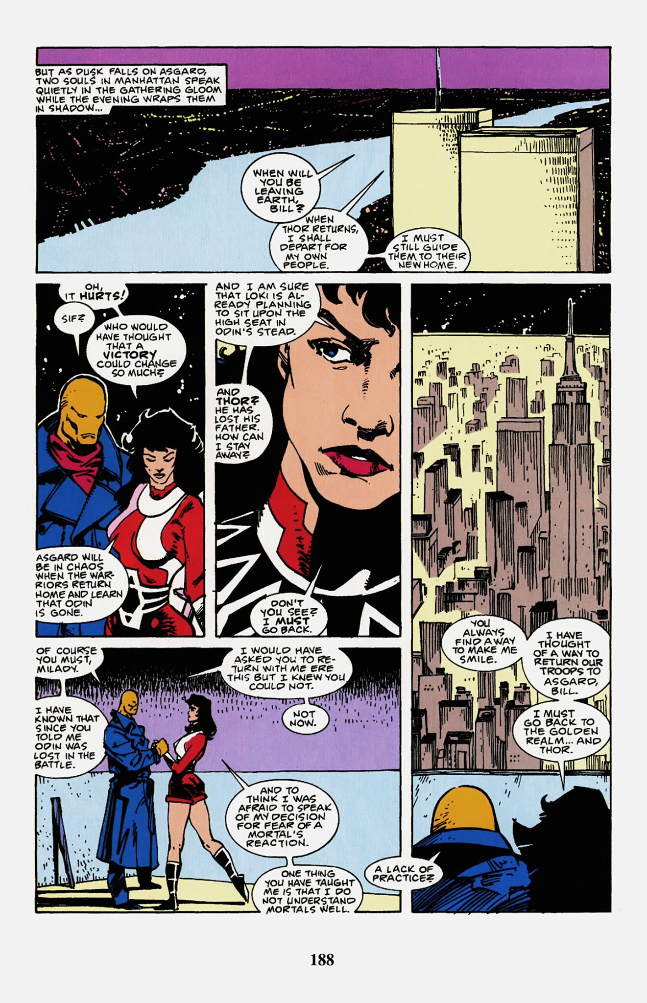 Read online Thor Visionaries: Walter Simonson comic -  Issue # TPB 2 - 190