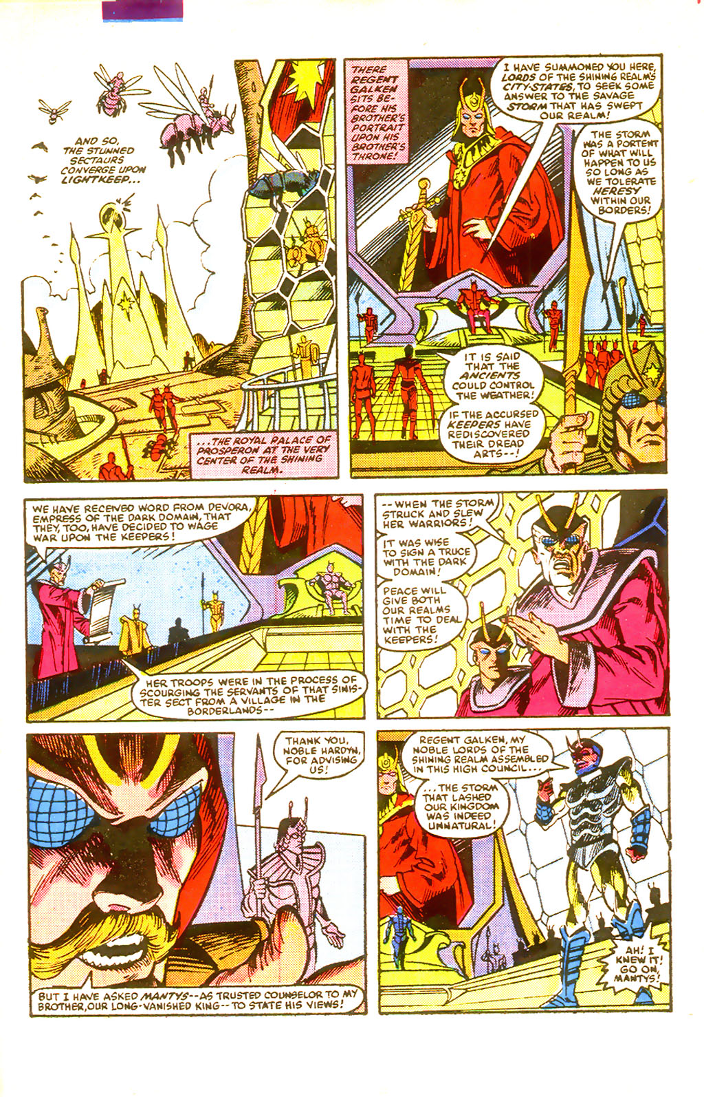 Read online Sectaurs comic -  Issue #1 - 18