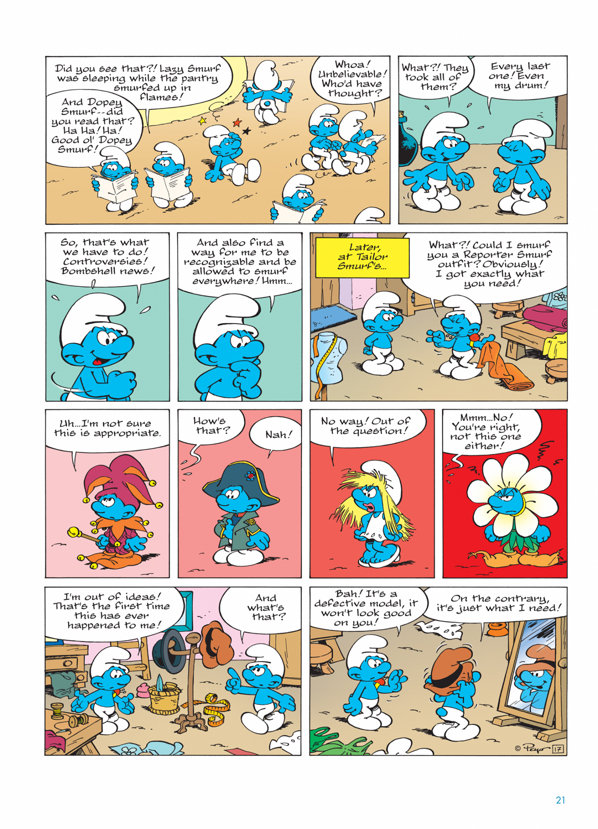 Read online The Smurfs comic -  Issue #24 - 21