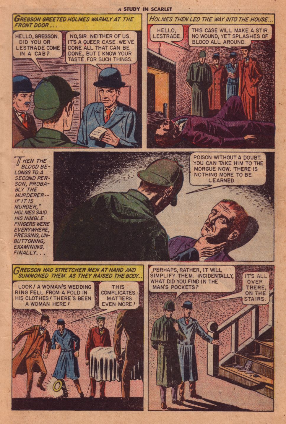 Read online Classics Illustrated comic -  Issue #110 - 5