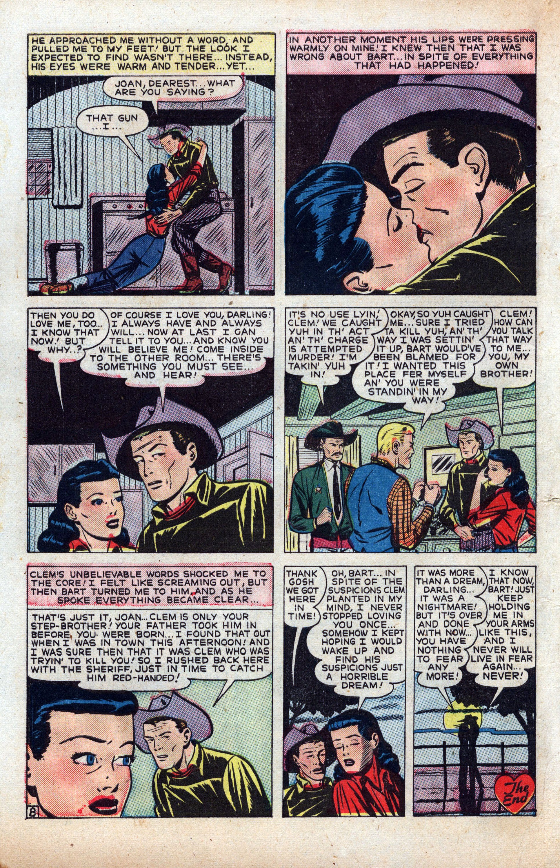 Read online Cowboy Romances comic -  Issue #2 - 48