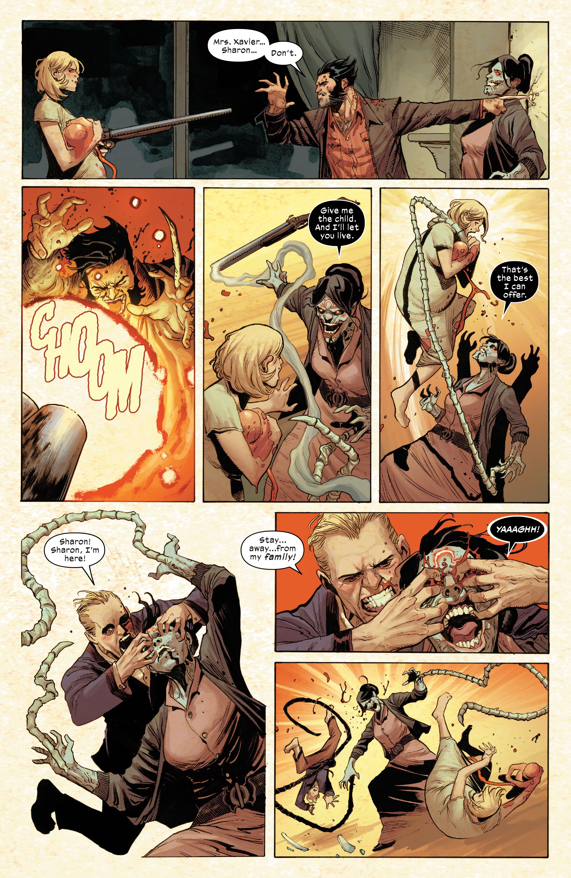 Read online X Lives Of Wolverine comic -  Issue #1 - 30
