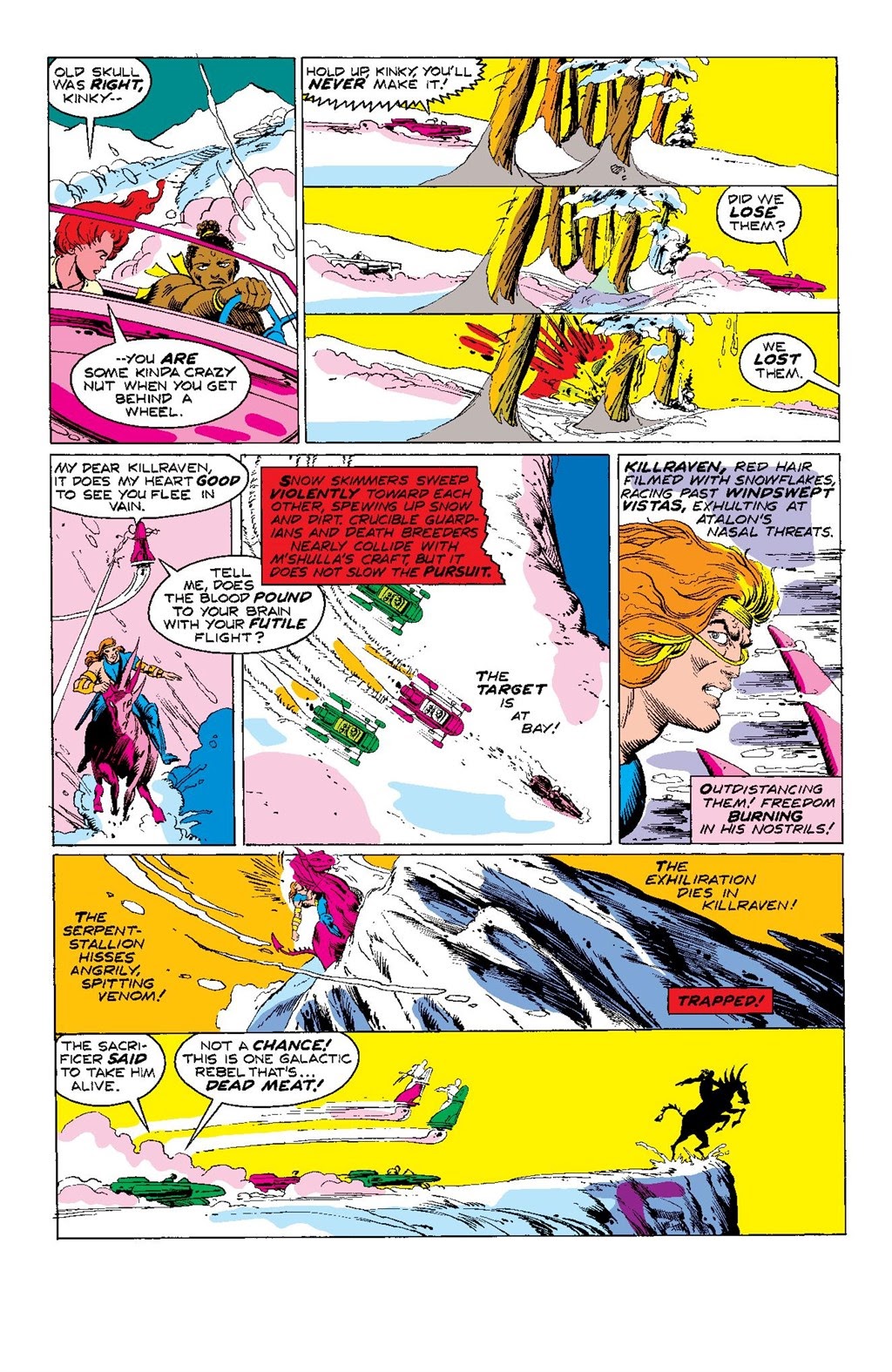 Read online Killraven Epic Collection: Warrior of the Worlds comic -  Issue # TPB (Part 3) - 21