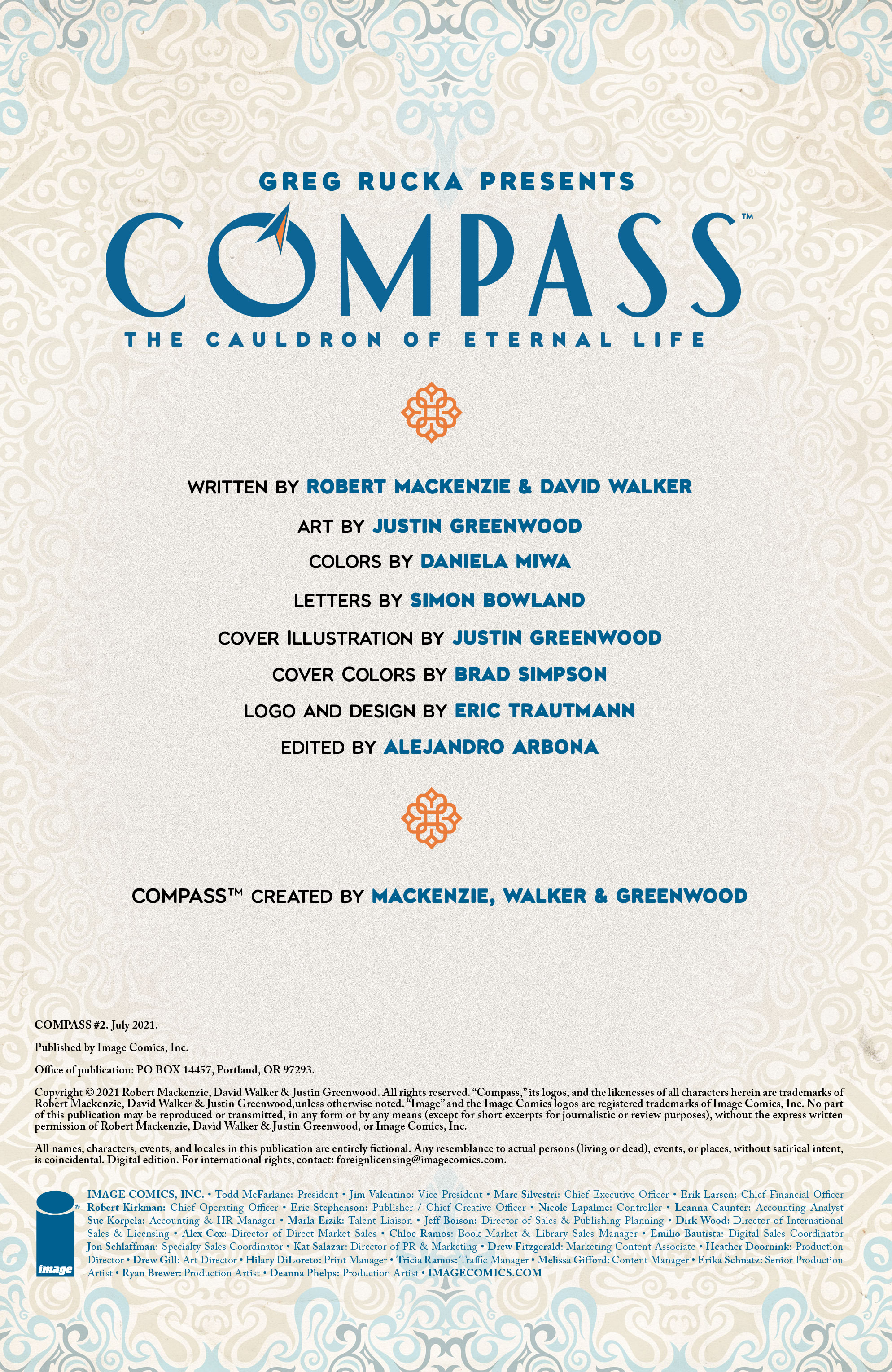 Read online Compass (2021) comic -  Issue #2 - 2
